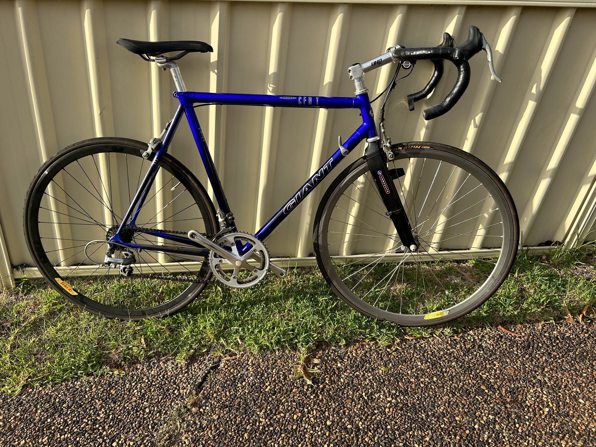Still enjoying my 1999 Giant crf 1 carbon fiber road bike ❤️❤️❤️