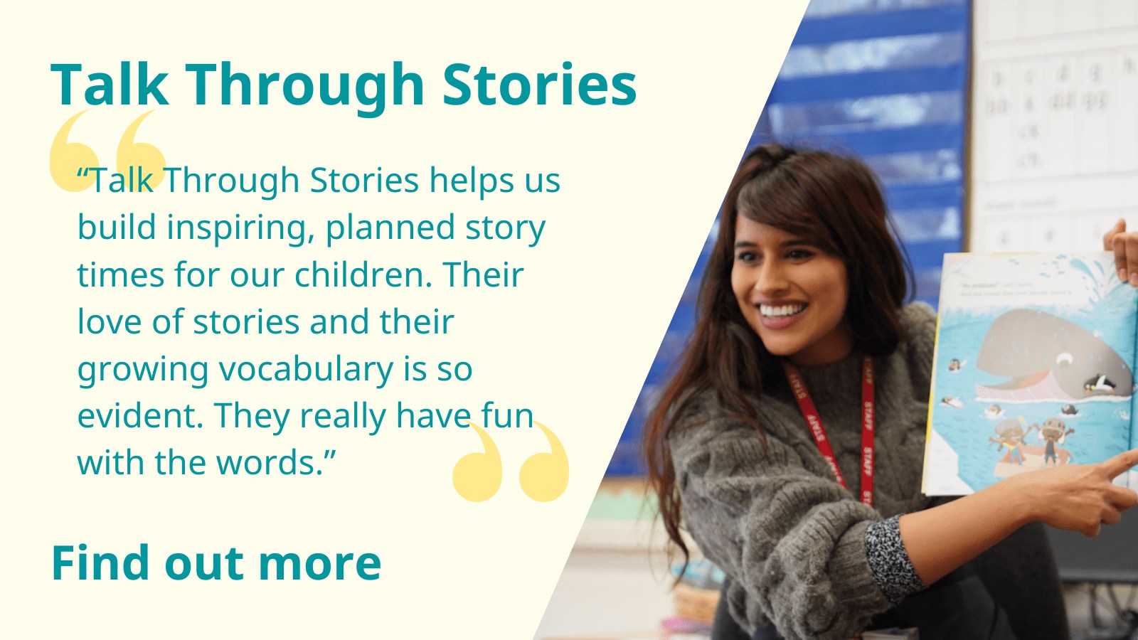 “Talk Through Stories helps us... - Ruth Miskin Training | Facebook