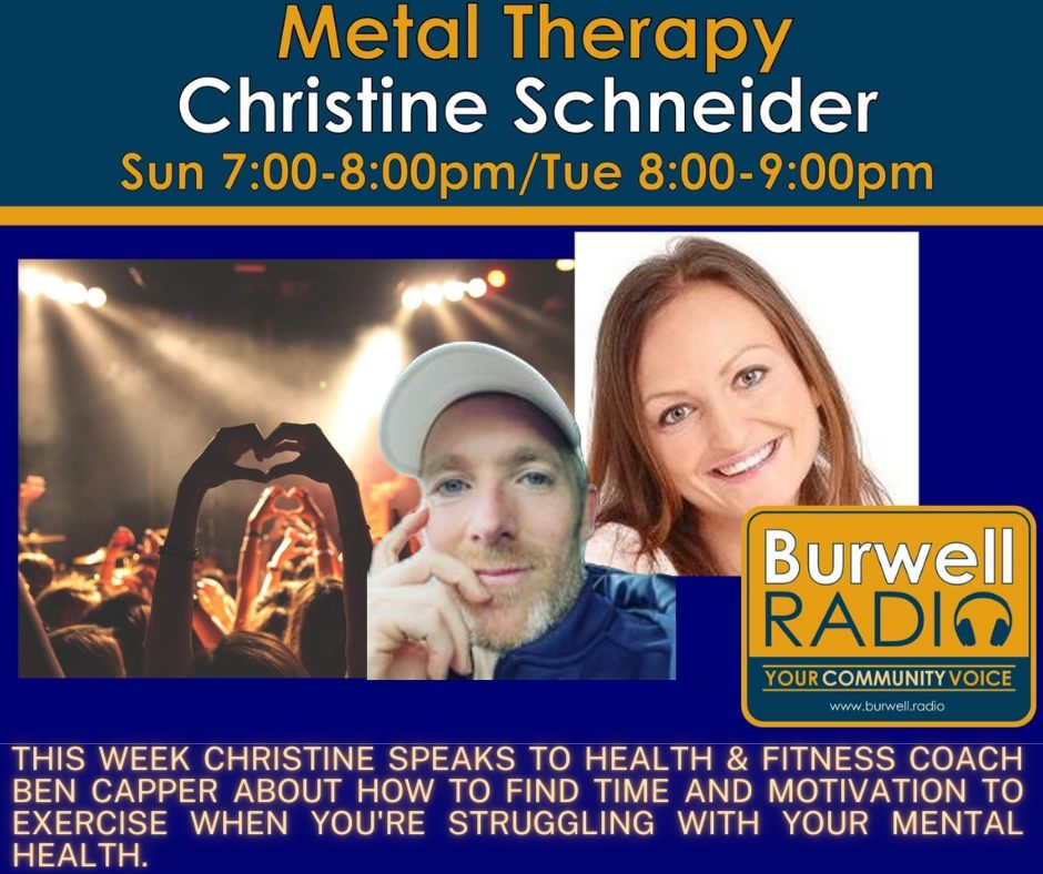 Tune in to Metal Therapy this week when Christine speaks to Health and ...