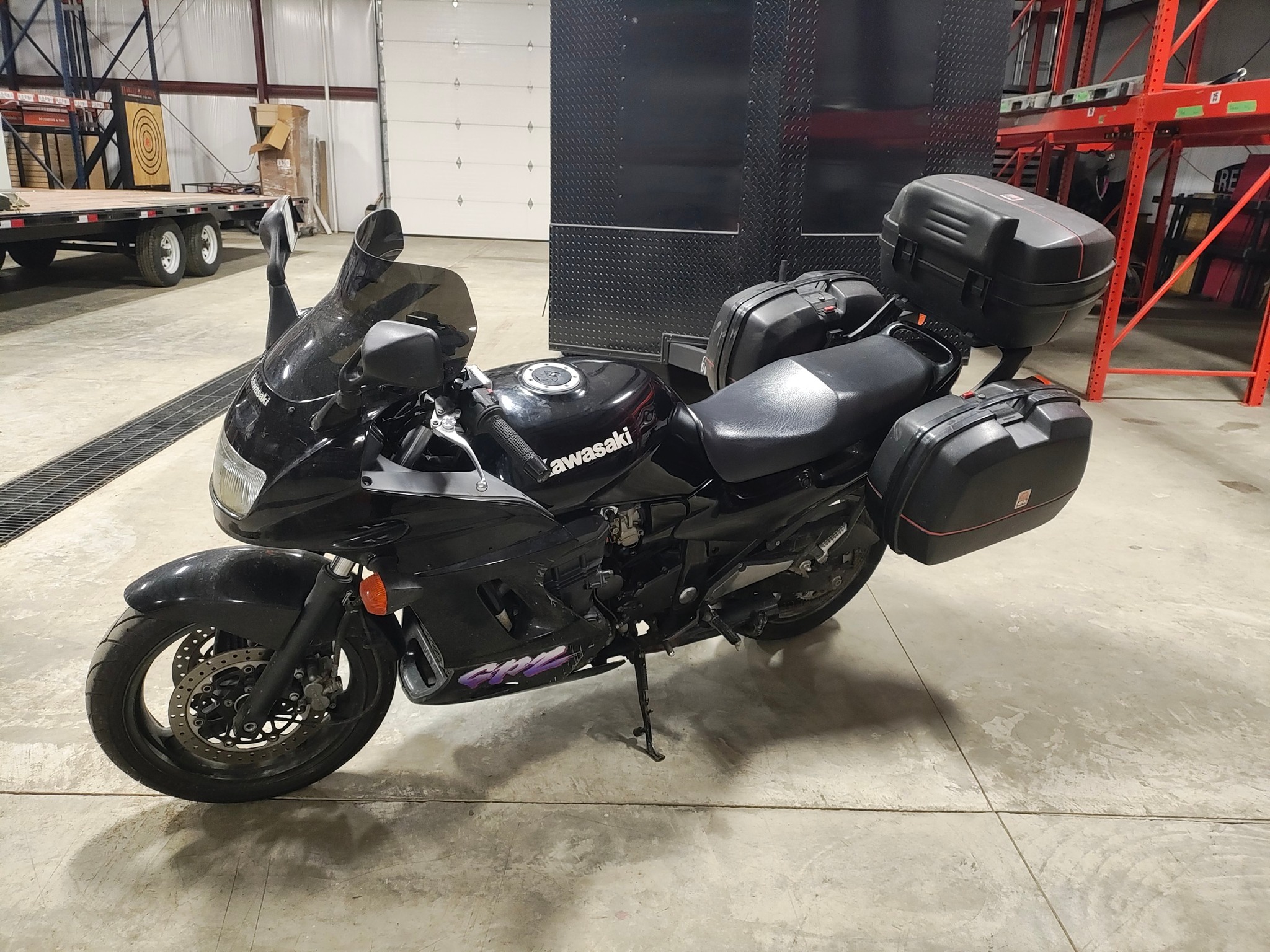 Here is my 2001 1100, searching for an exhaust if anyone is