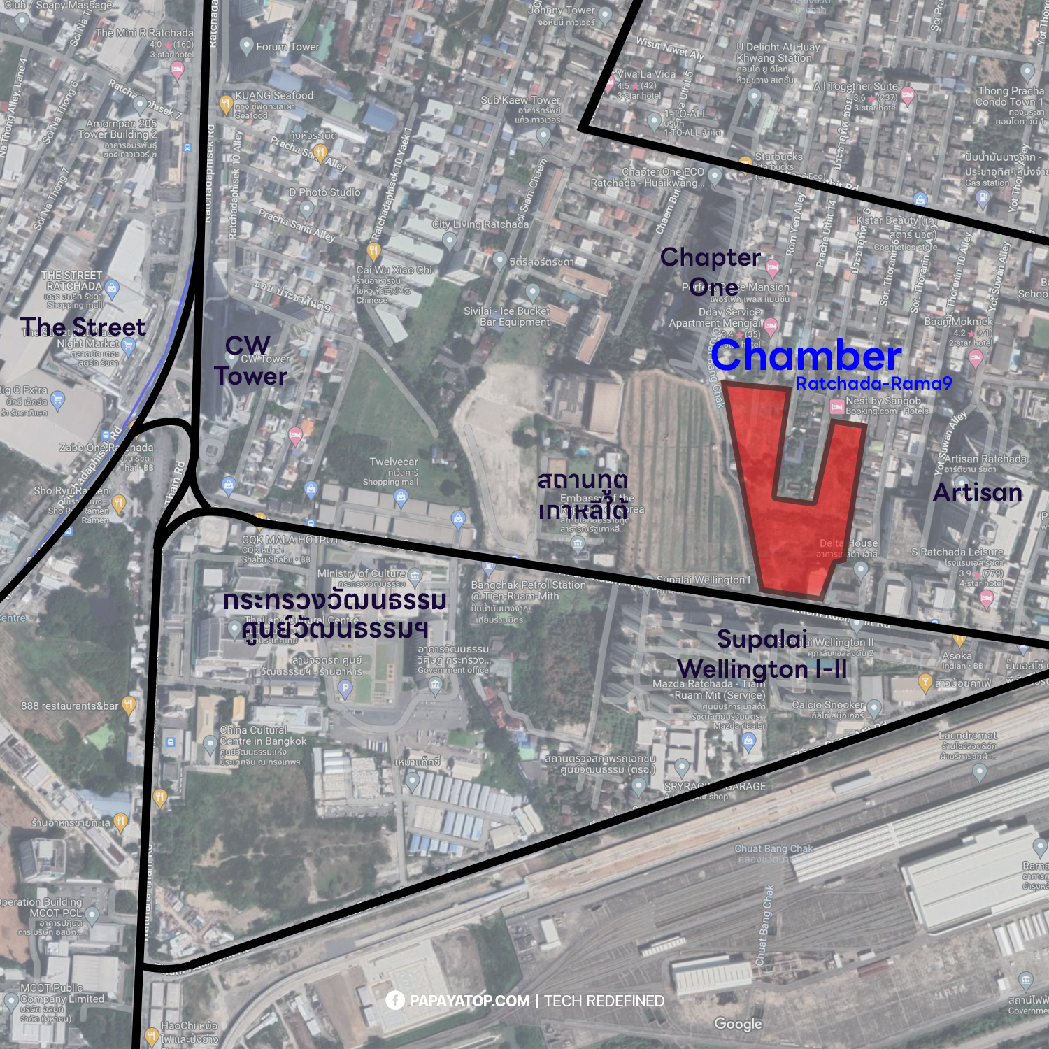 UrbanLife - 🏢 Chamber Ratchada - Rama 9 โปรเจคยักษ์จาก SC ASSET บน ...