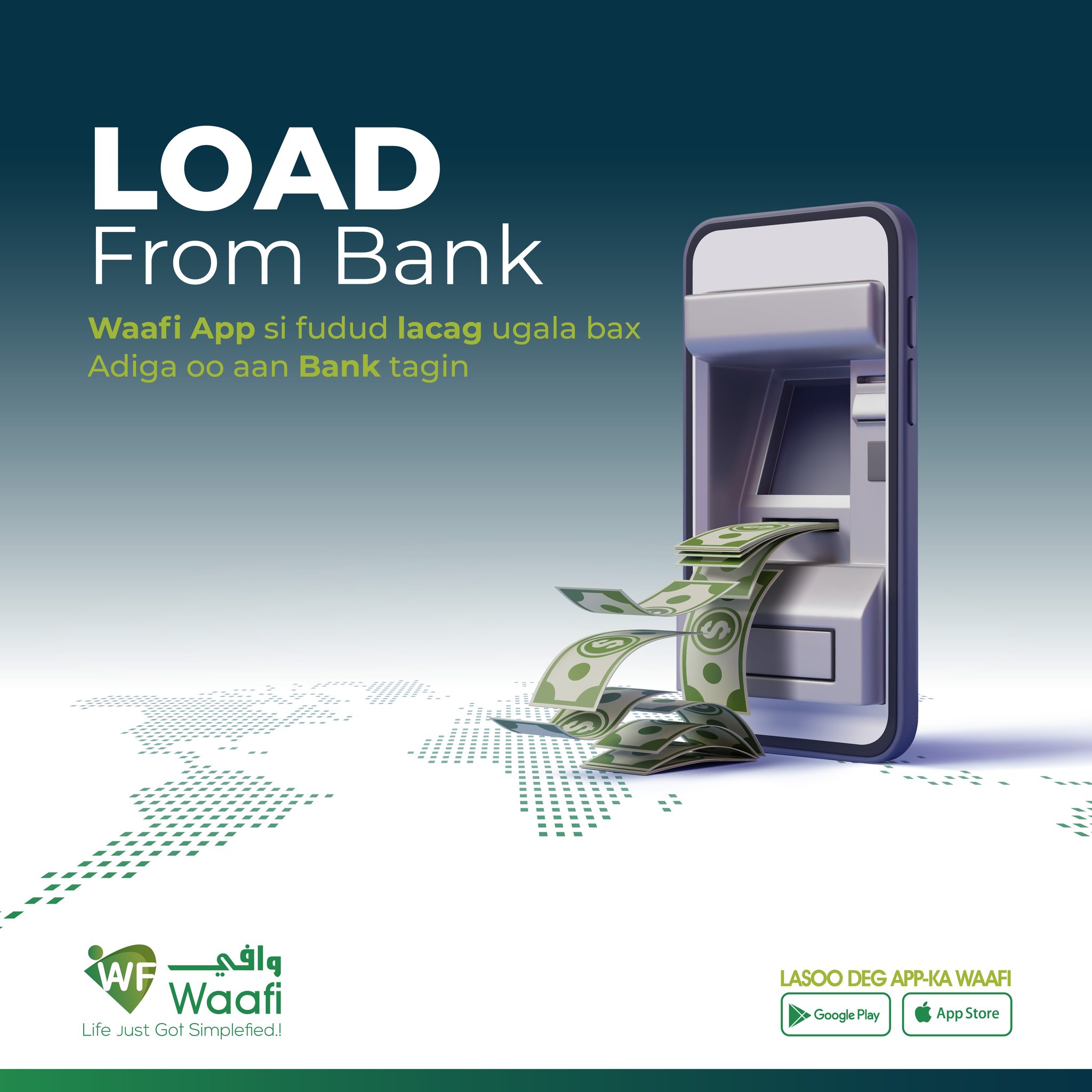 Waafi - Waafi ka maamulo koontadaada bankga Lasoo deg...
