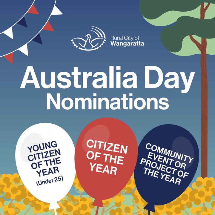 🎈 Nominations are now open for... - Rural City of Wangaratta | Facebook
