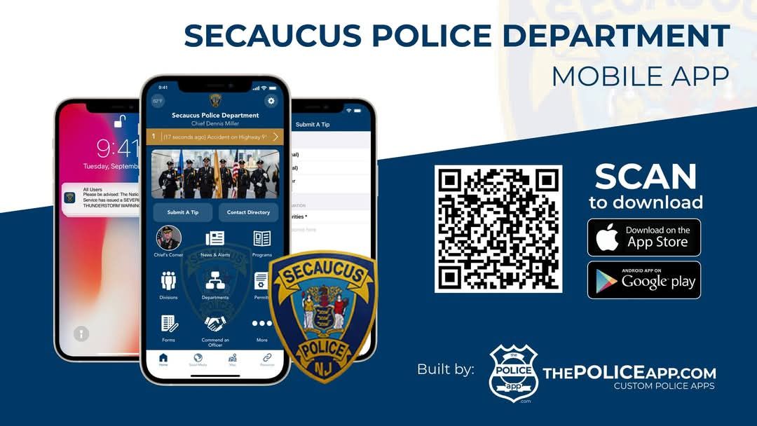 Secaucus - Download the Secaucus Police Department smartphone app. Find ...