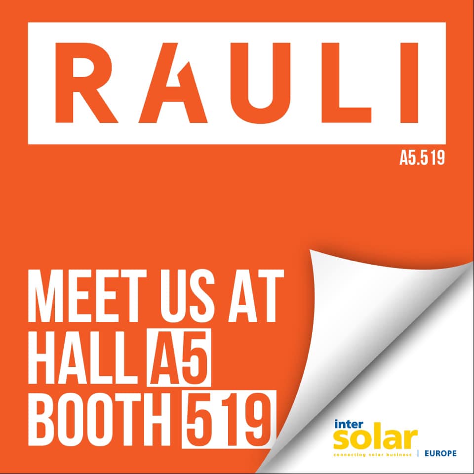 RAULI - BIG NEWS! This May you’ll find RAULI at the...
