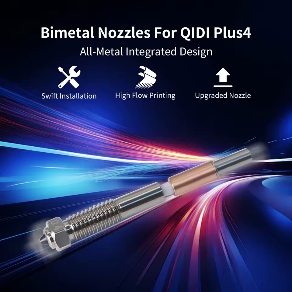 QIDI TECH - 3D Printer Owners | Spare Part Nozzles for Plus4 | Facebook
