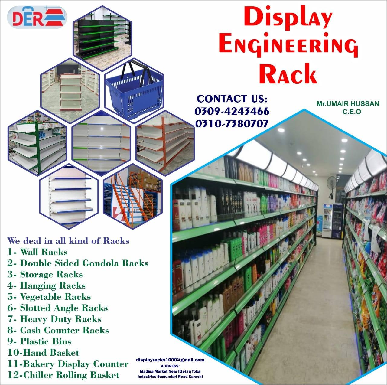 Display Racks | Faisalabad