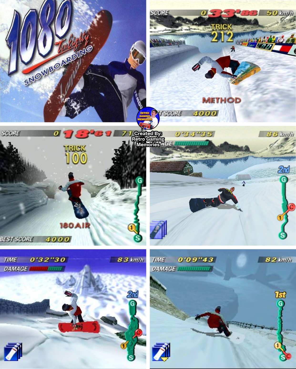 Retro - 1080° Snowboarding slid onto the Nintendo 64 in 1998, setting a ...
