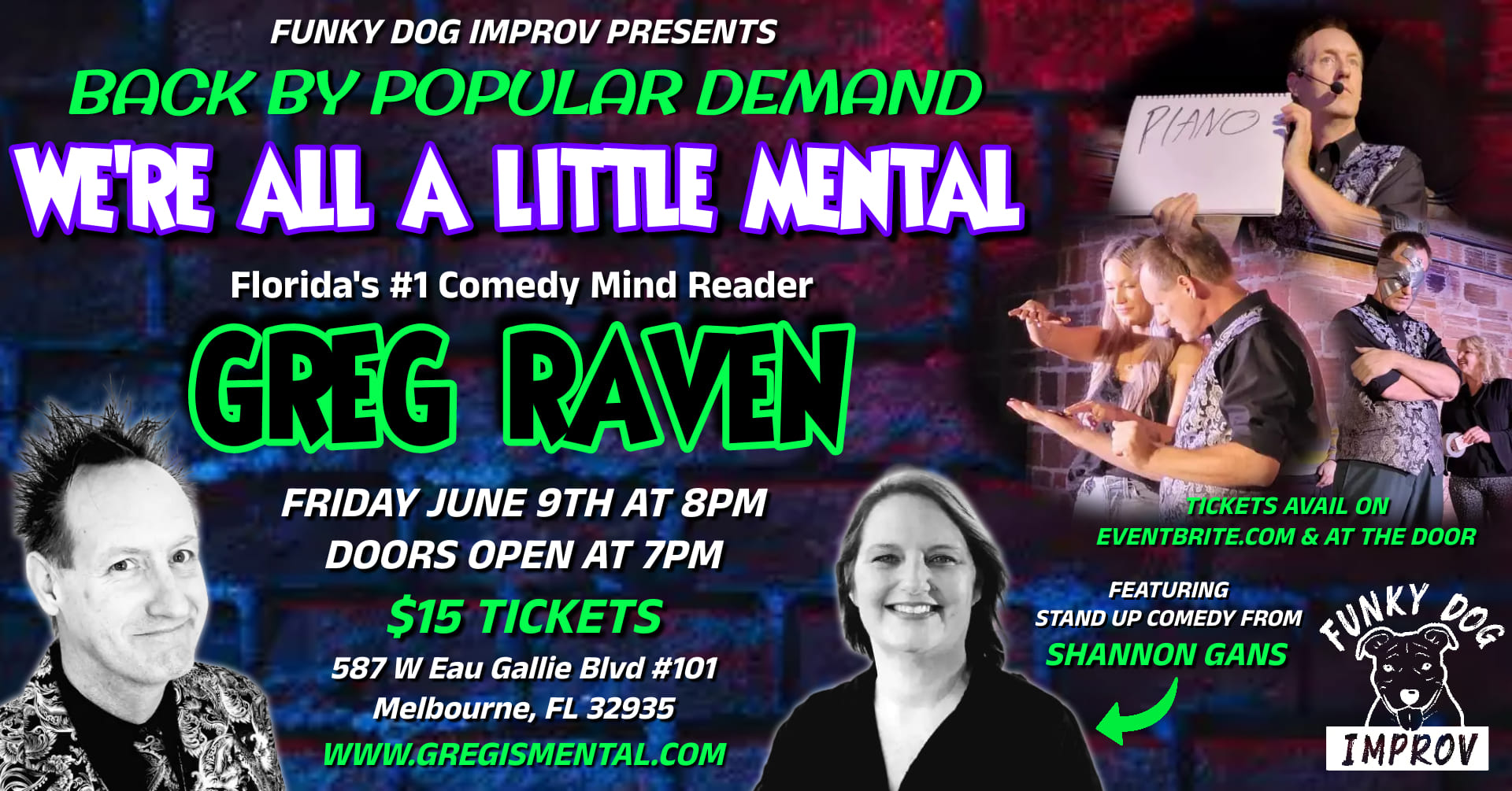 Mentalist Greg Raven