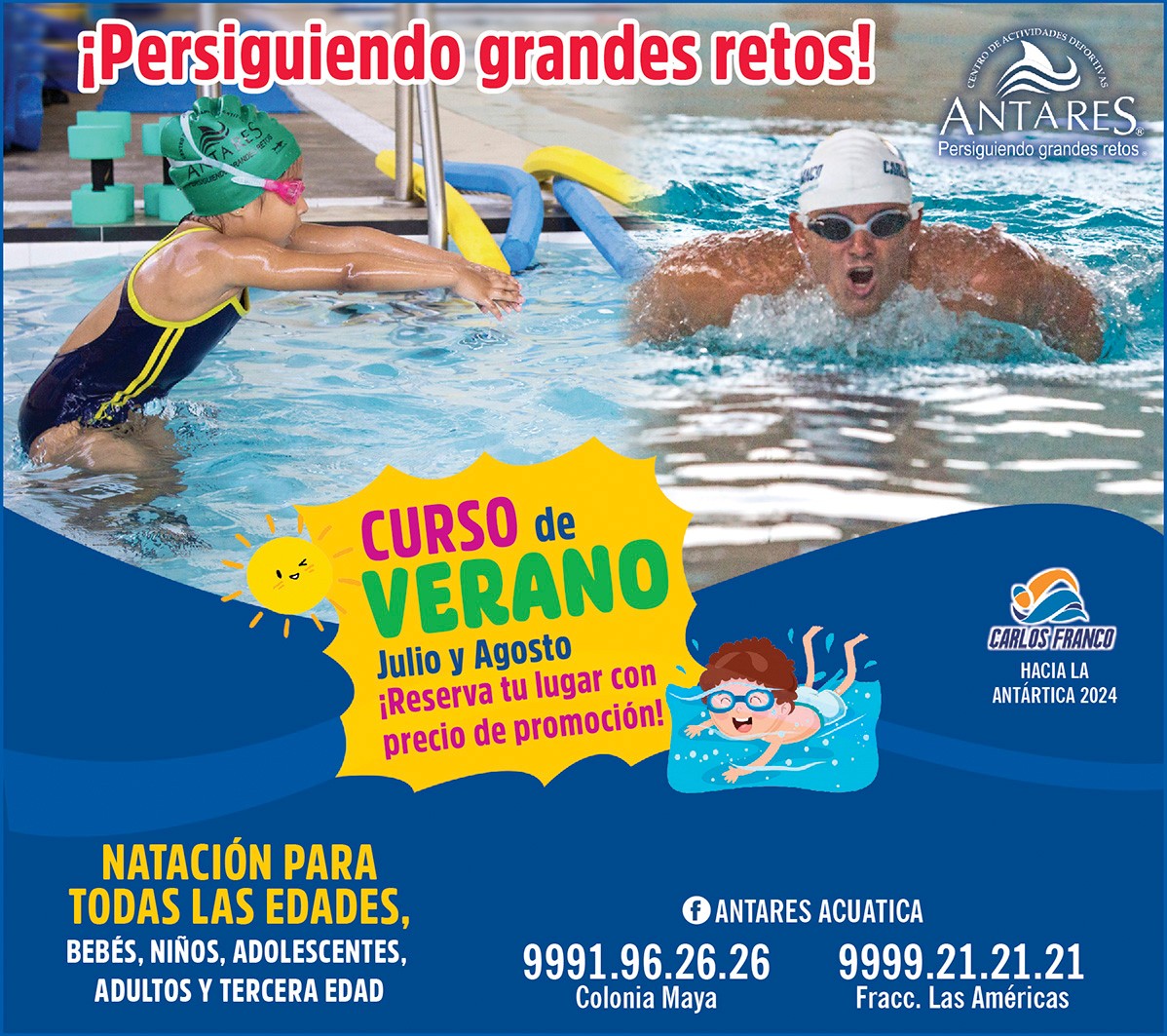 La natación es la mejor actividad para... - Antares Acuática | Facebook