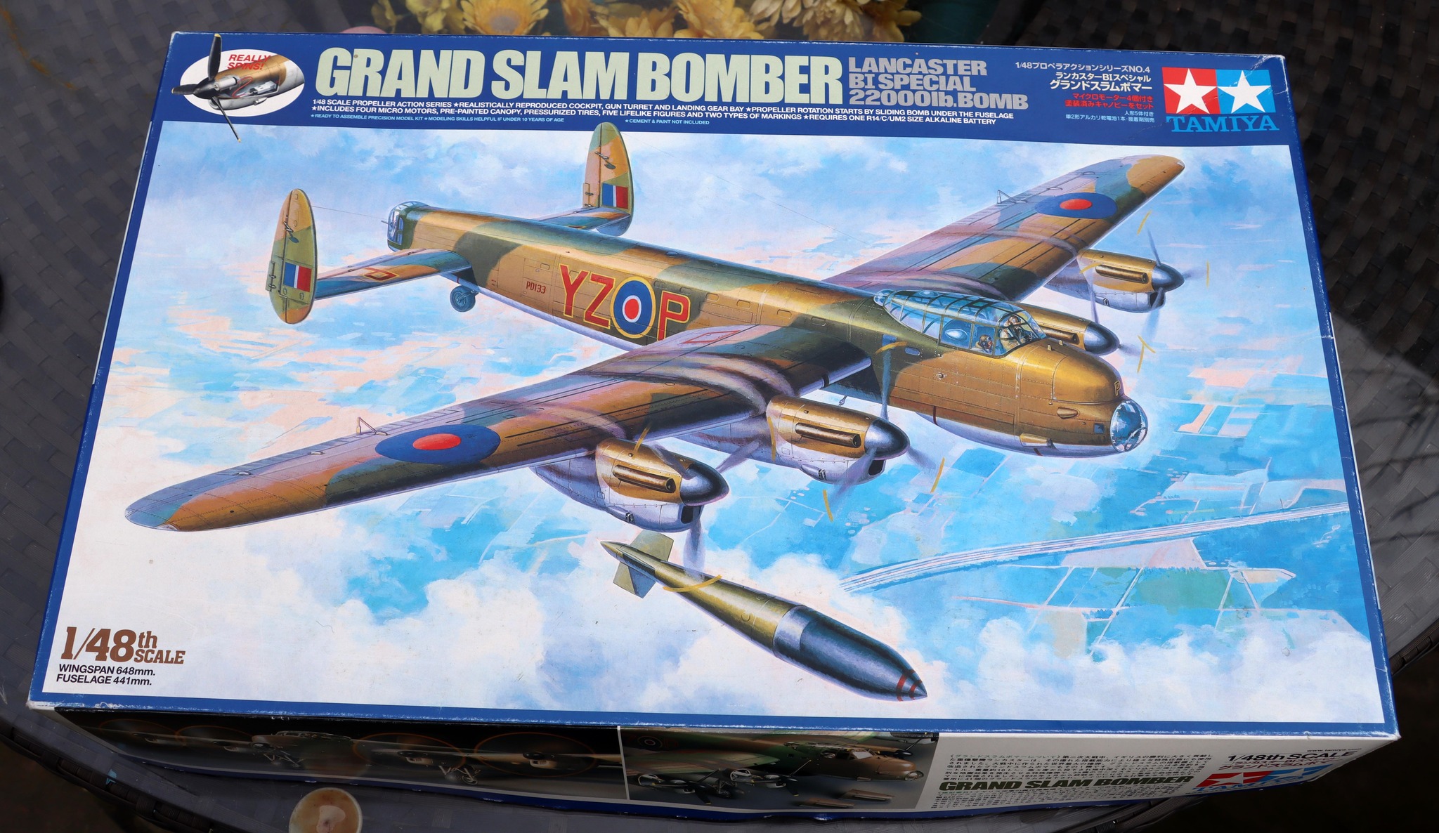 Tamiya 1/48 Lancaster Bomber GrandSlam Version Model Building