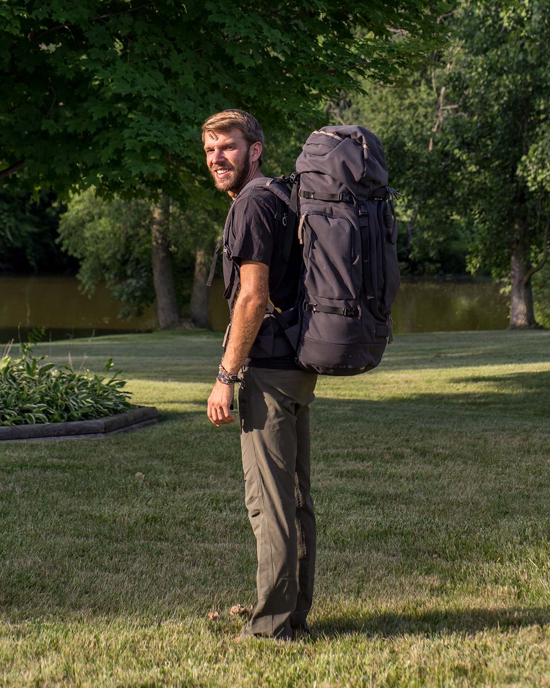 osp osprey backpacks uk Hikelite 18 - Ventilated 18L hiking backpack Surf Rod:9'2