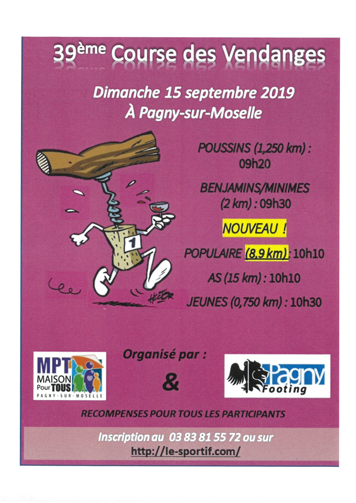 Course Des Vendanges Pagny Sur Moselle 2022