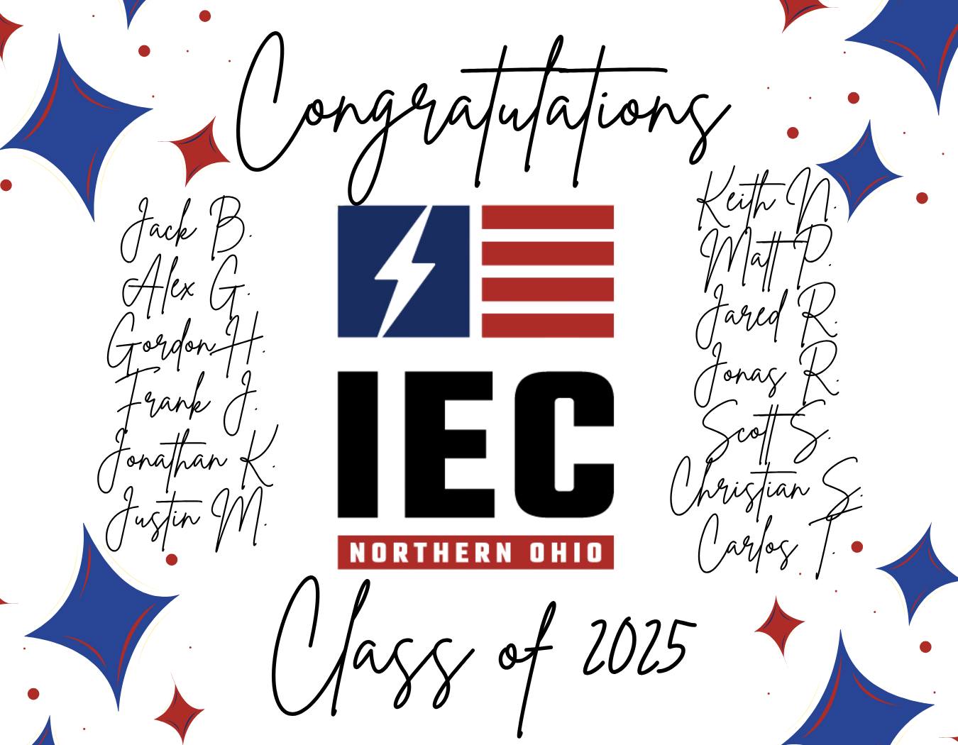 IEC - 🎉 Congratulations to the IEC Northern Ohio Class of 2025! 🎉 We ...