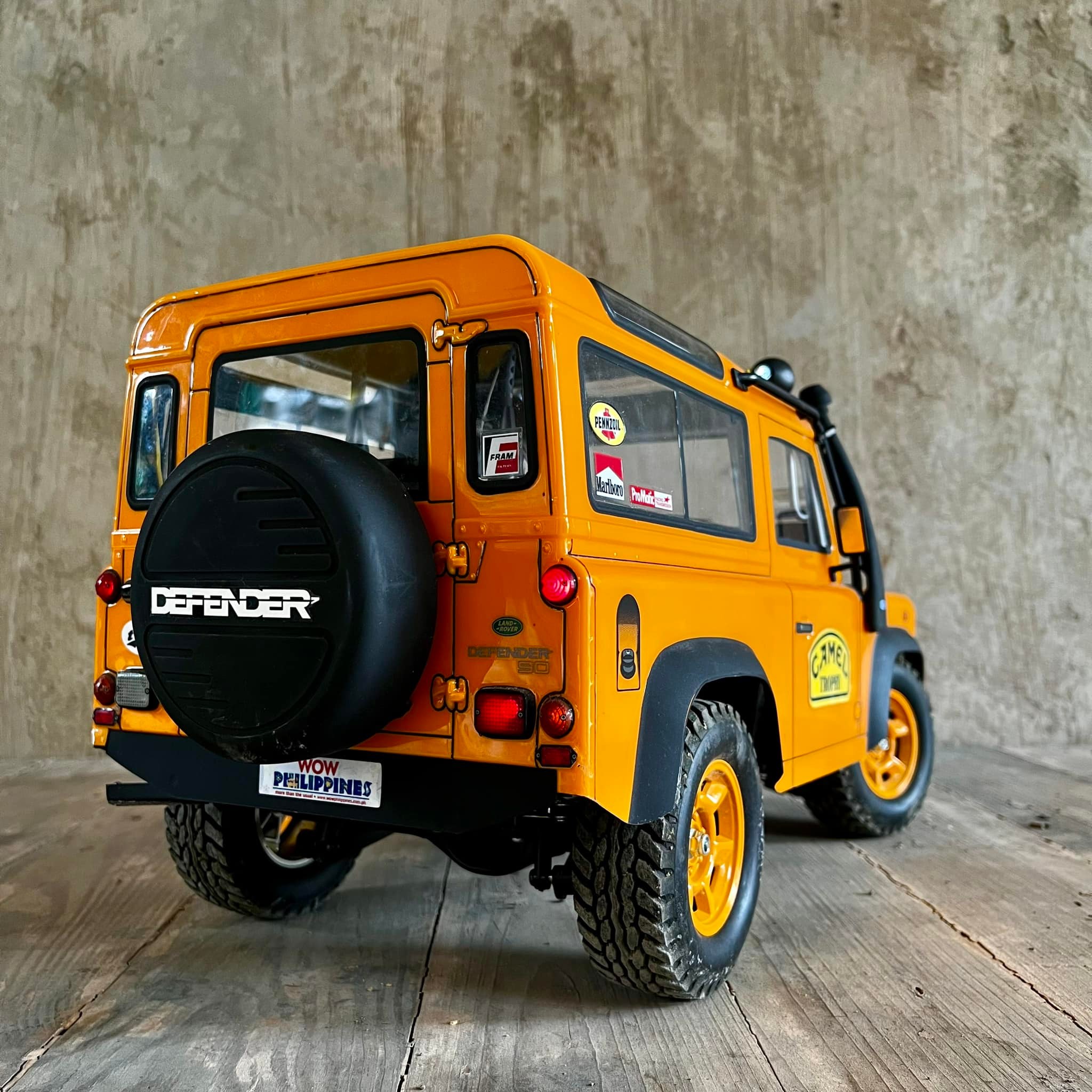Tamiya CC-01 with Land Rover Defender shell
