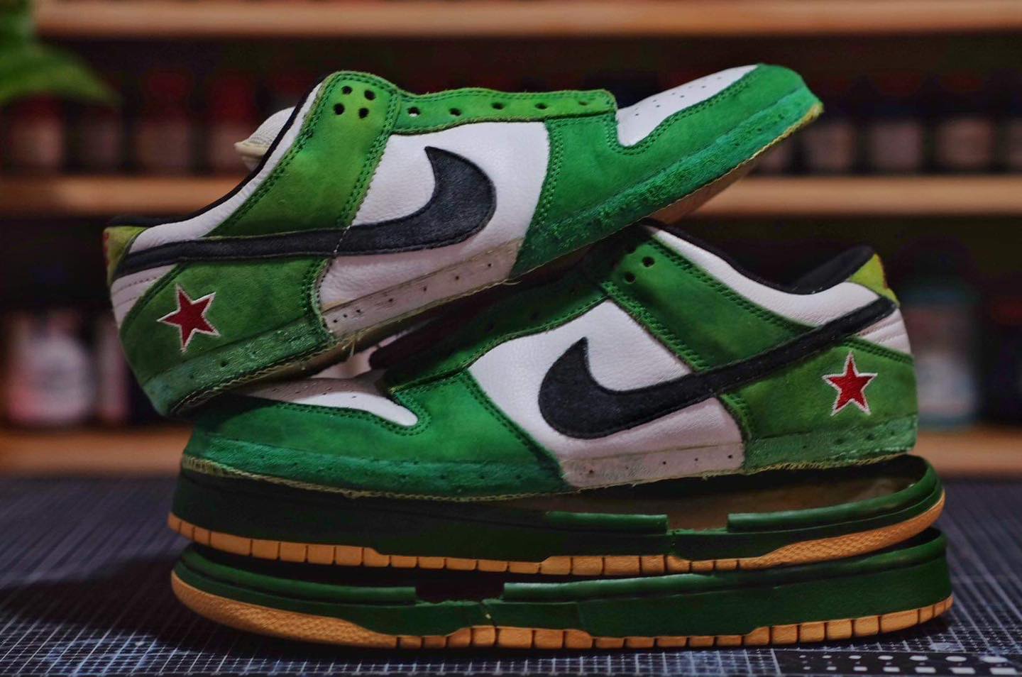 What if Nike SB retros the Heineken Dunk?
