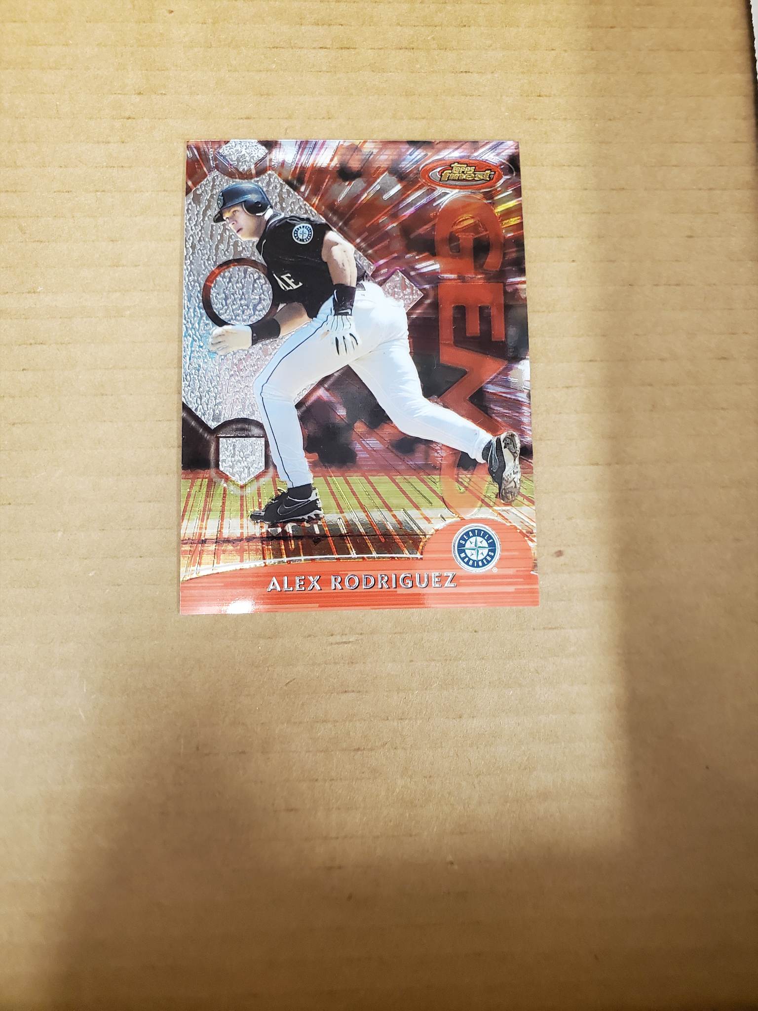 Alex Rodriguez & Buzz Aldrin dual autograph card from 2007 Topps