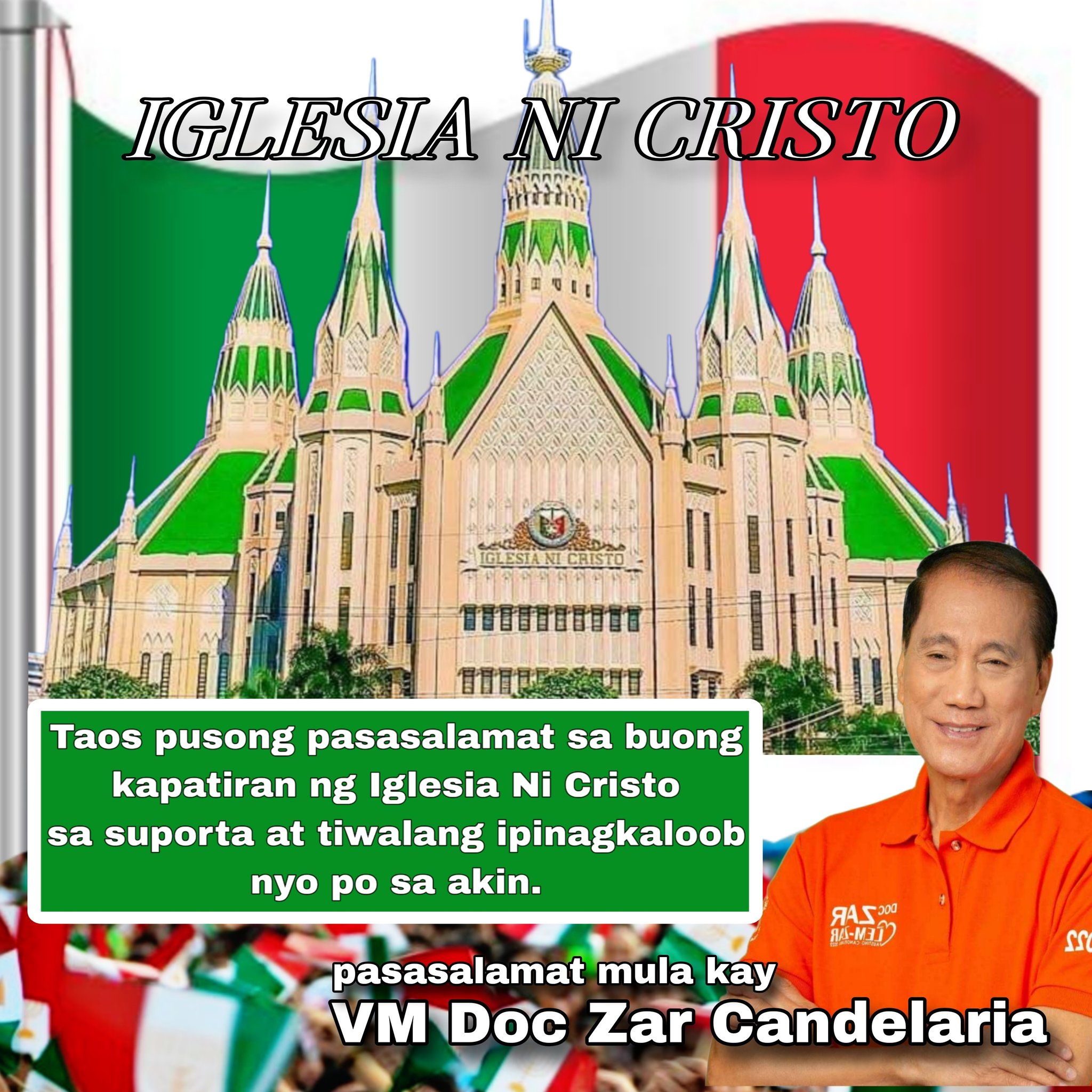 Doc - Taos puso pong pasasalamat sa kapatiran ng Iglesia Ni Cristo sa ...