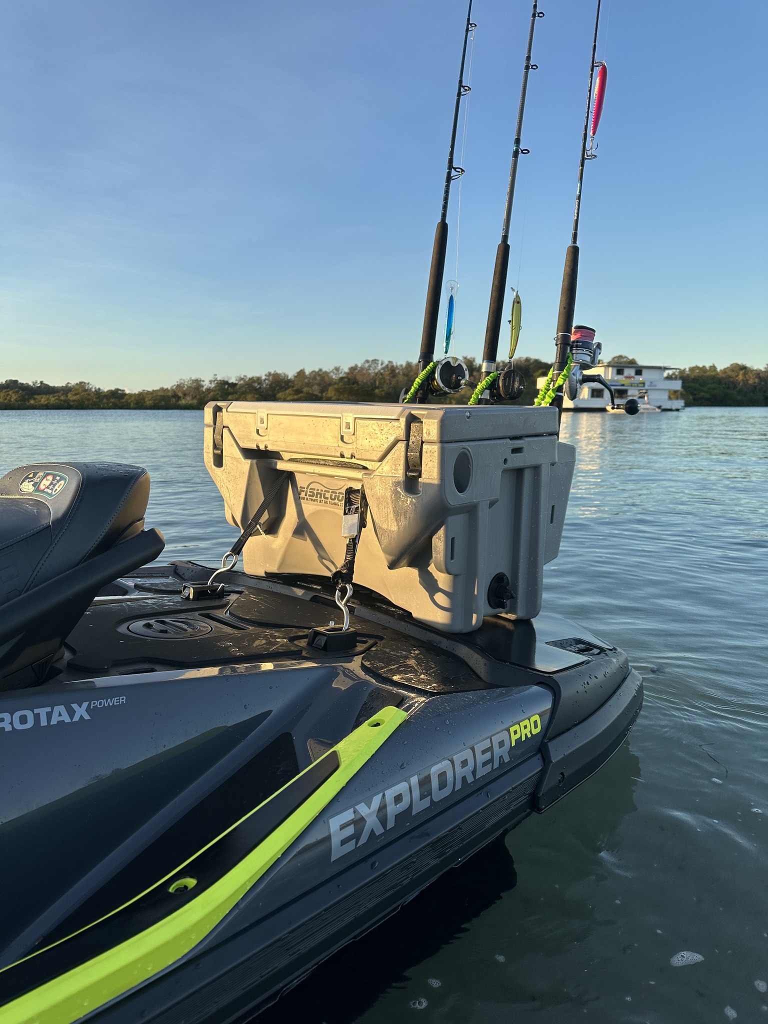 pwc fishing rod holder Track-Mounted Rod Holder