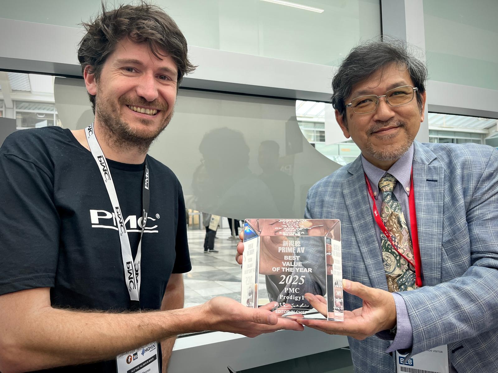 PMC - We were thrilled to receive yet another award for the prodigy1 ...