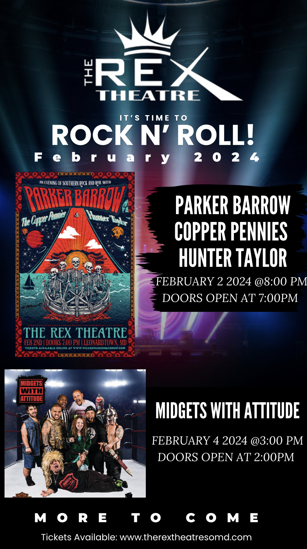 The BayNet - The Rex Theatre has announced two upcoming shows for the ...