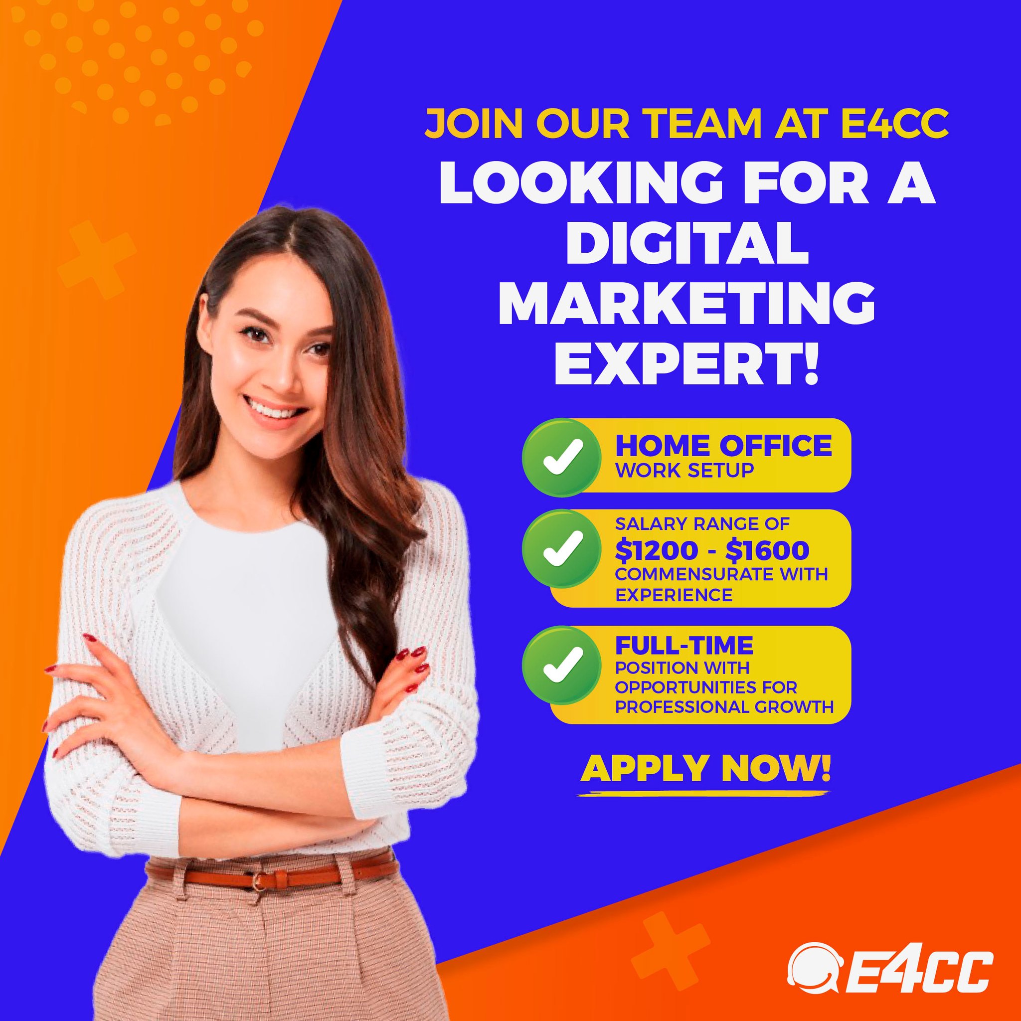 English4callcenters - ⚠️Join Our Team at E4CC!!⚠️ We are looking for a ...