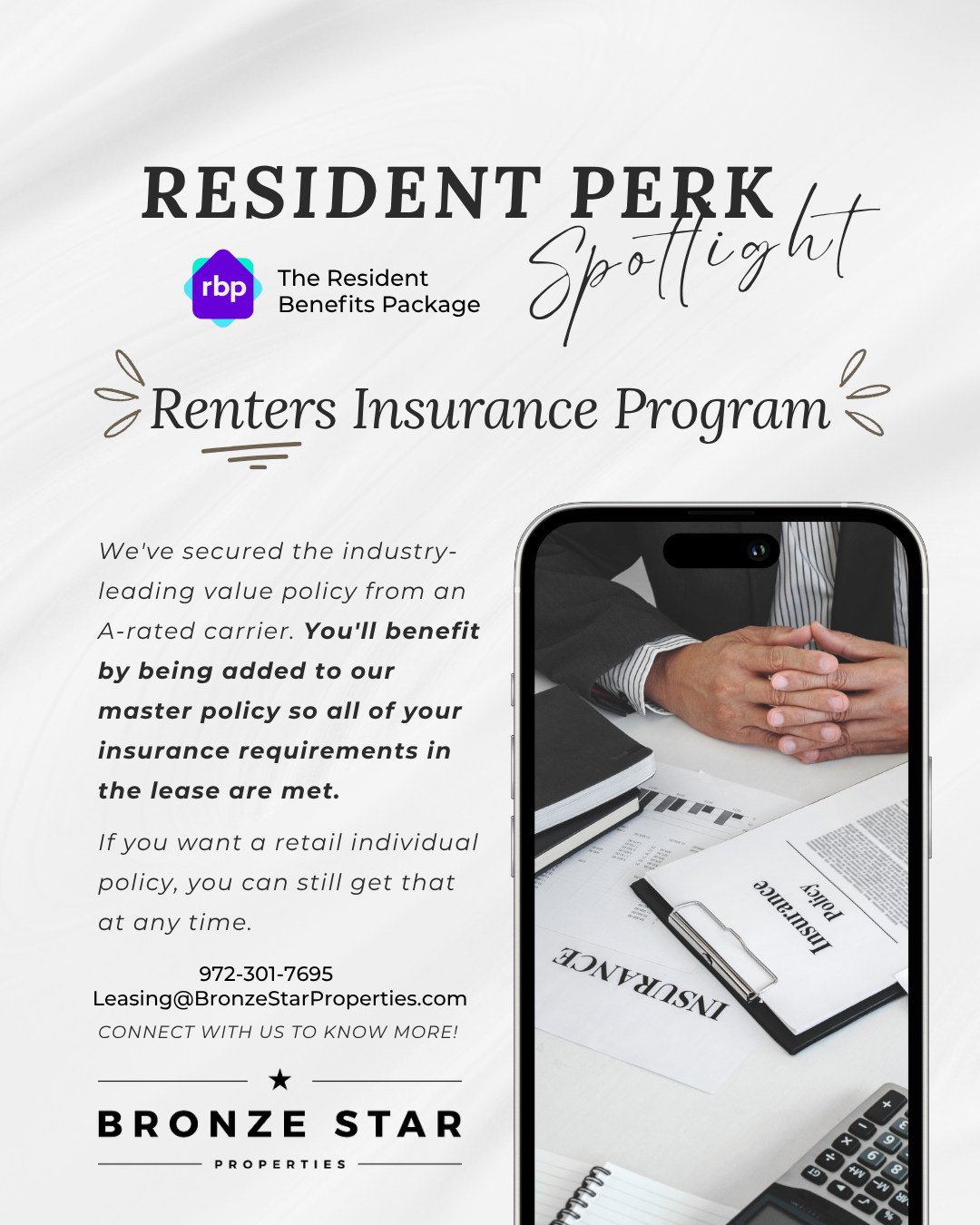 Bronze - 🛡️ Resident Perk Spotlight: Renters Insurance Program 🏡 Peace ...