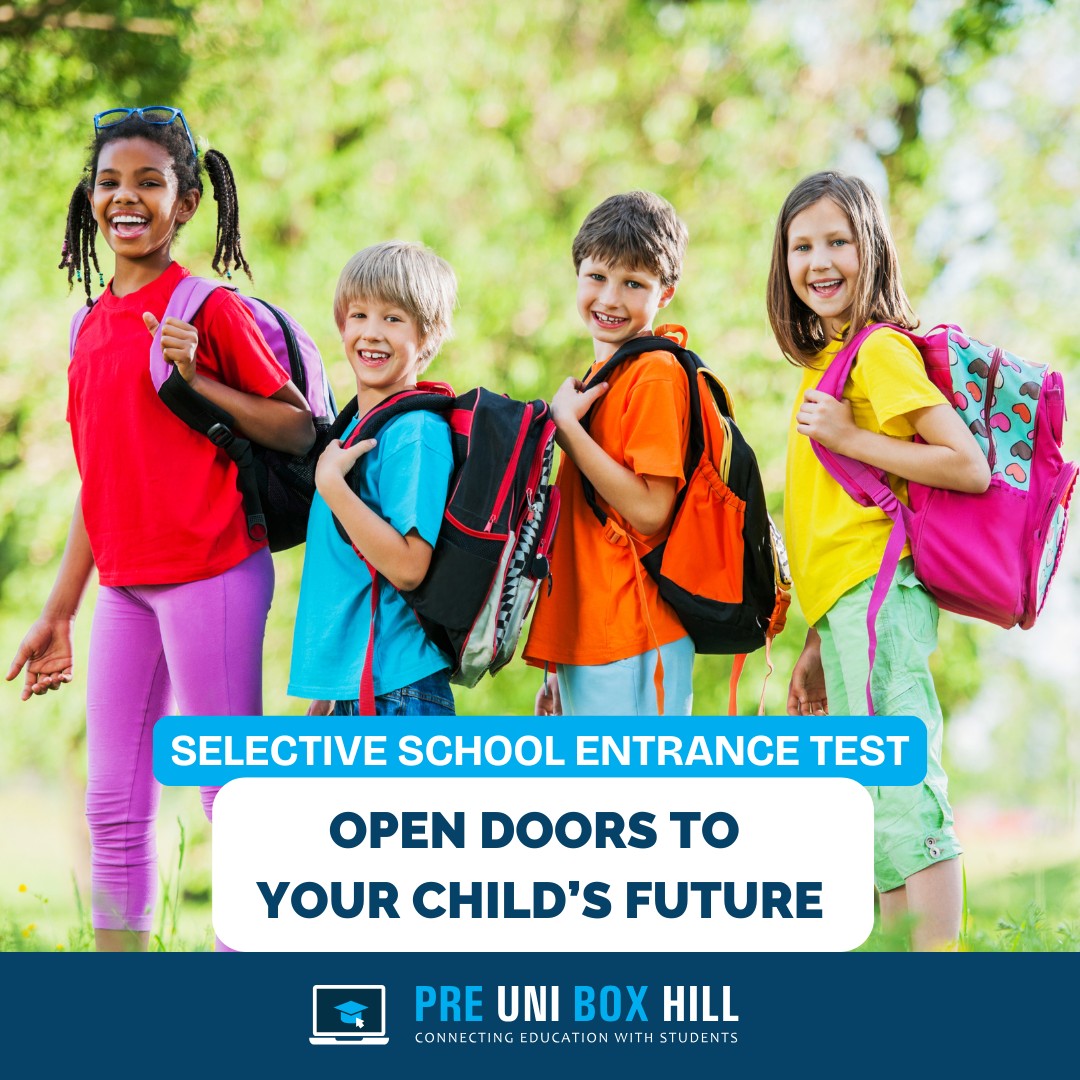 Pre - 🎓 Selective School Entrance Test Open the doors to your child's ...
