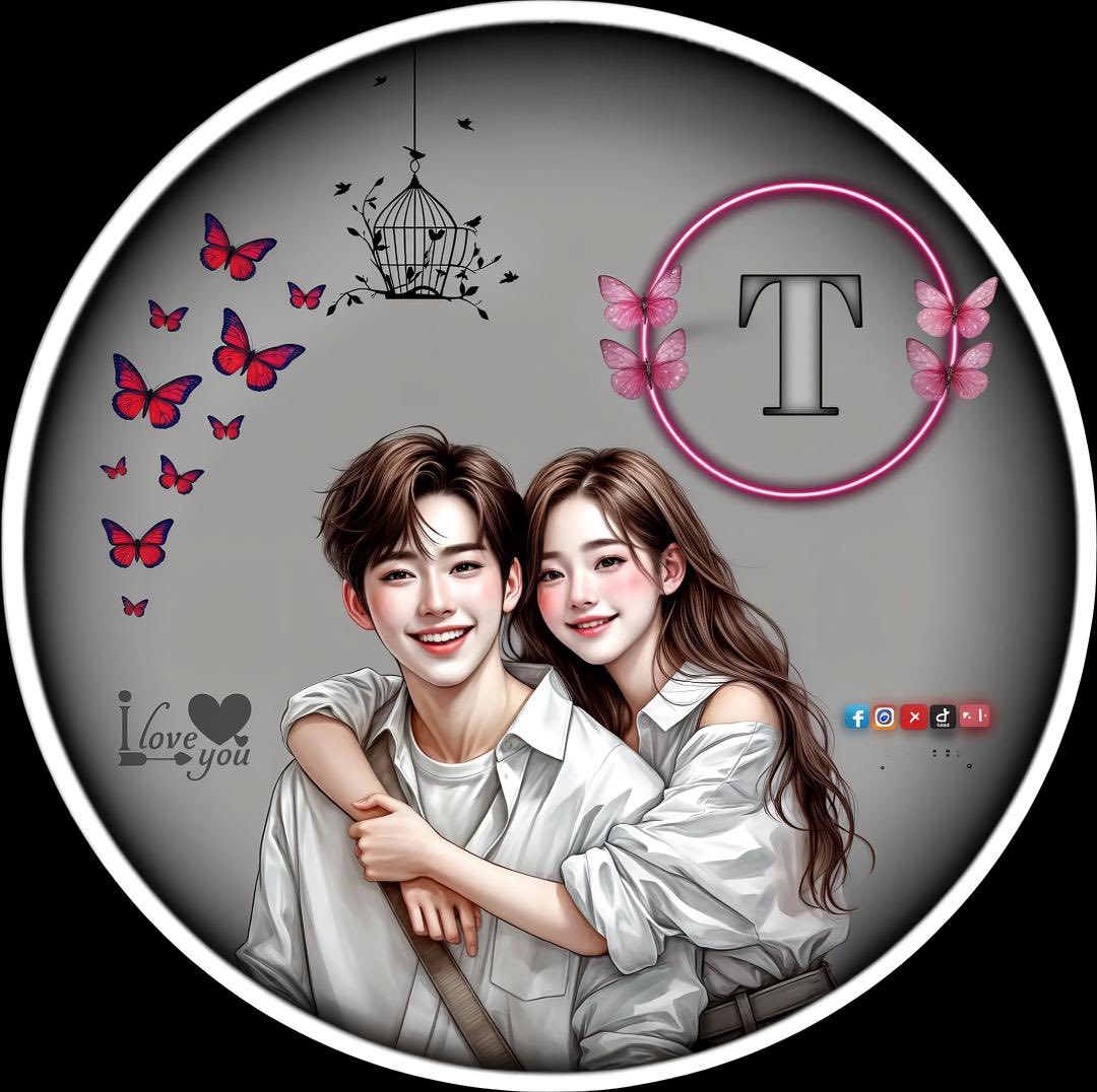 New letter profile picture dp 国 S ν Llove уой fロrさO А Loveyor