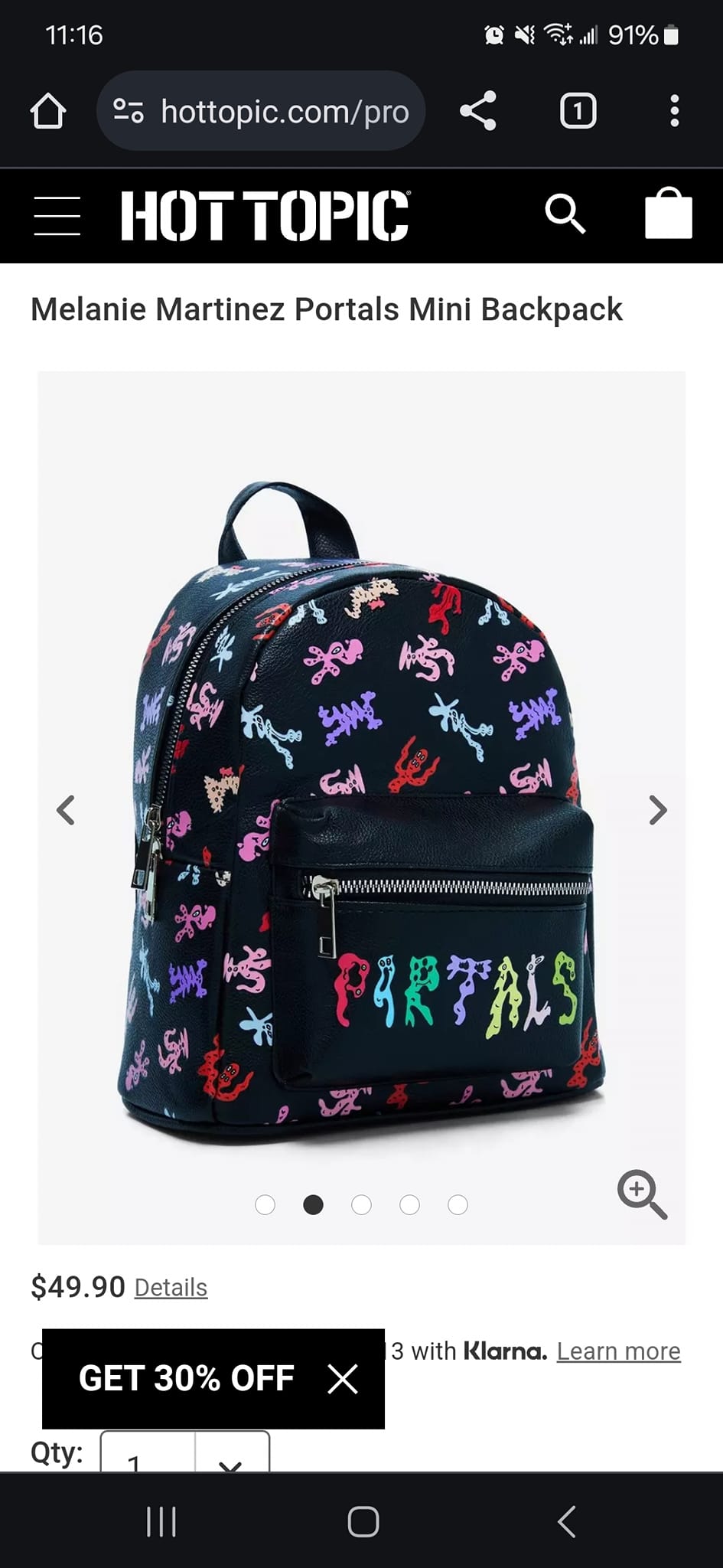 guild of calamity mothman mini backpack  American-Made, Berry-Compliant EDC Red with Black webbing Mothman Backpack American Dark Mushroom Creatures Backpack By