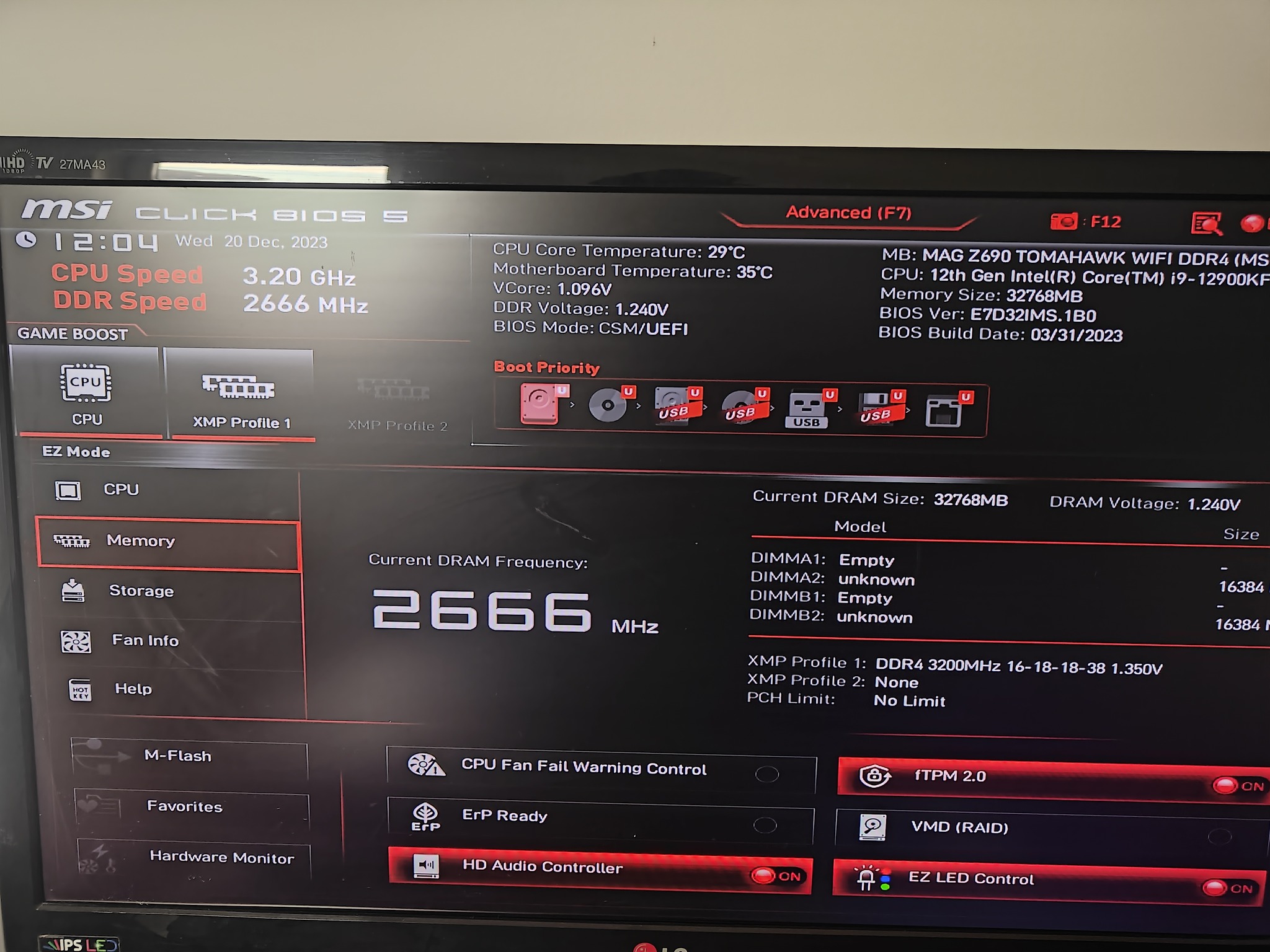 Why is my Silicon Power DDR4 16GB 3200MHz RAM not running at 3200MHz?