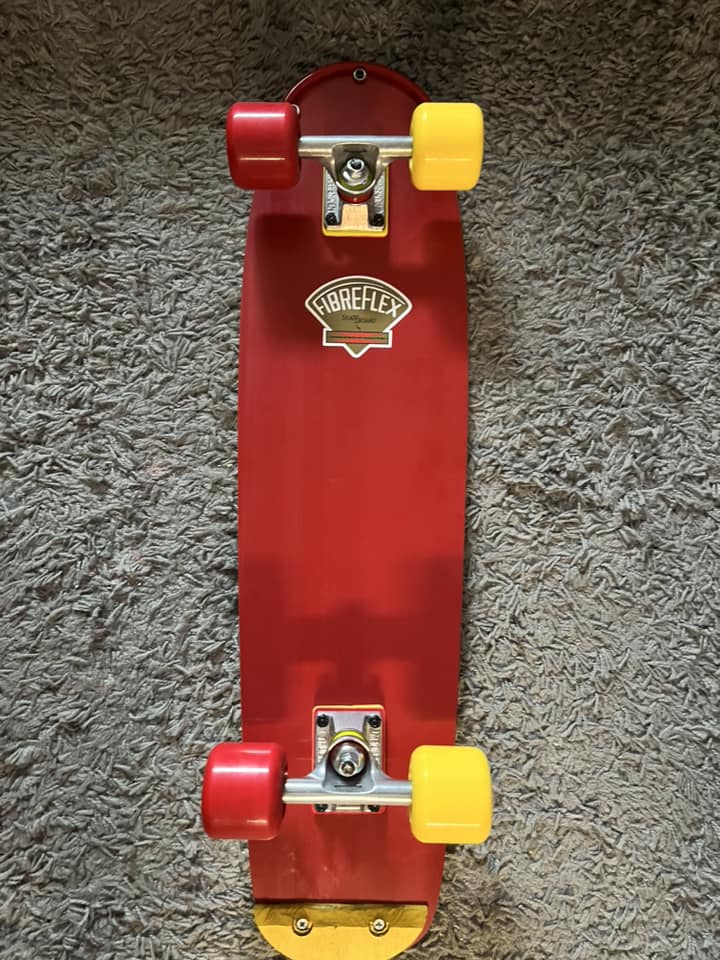Fiberflex Team Rider reissue with Yoyo wheels and custom setup