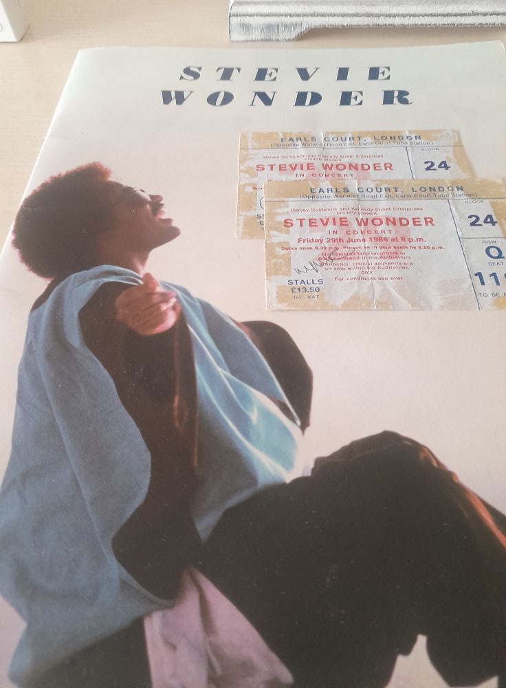 W O W 🤩 Check out this Stevie Wonder 🎟️ from 1975! Thank you
