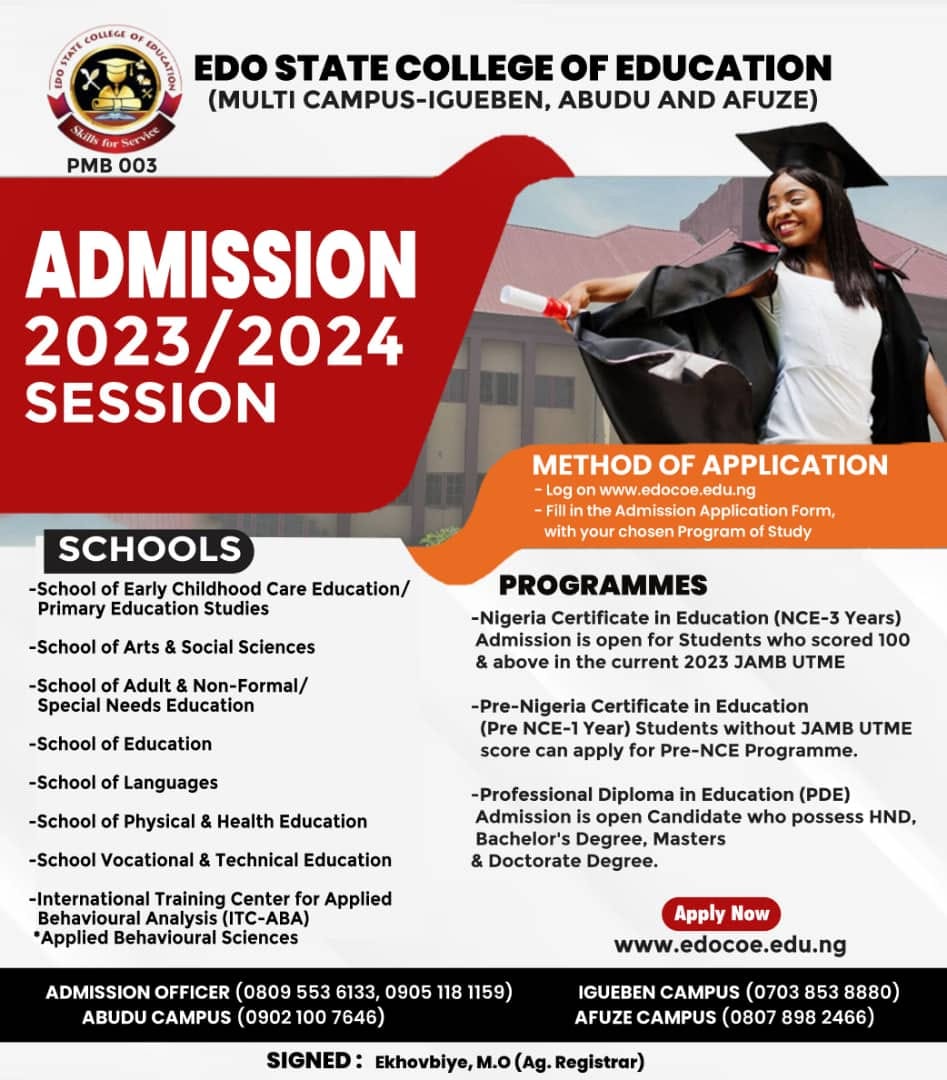 Edo State College of Education. Multi-Campus | Ekpoma