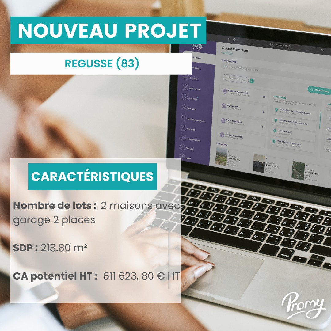 Promy - Un nouveau projet est disponible sur notre...