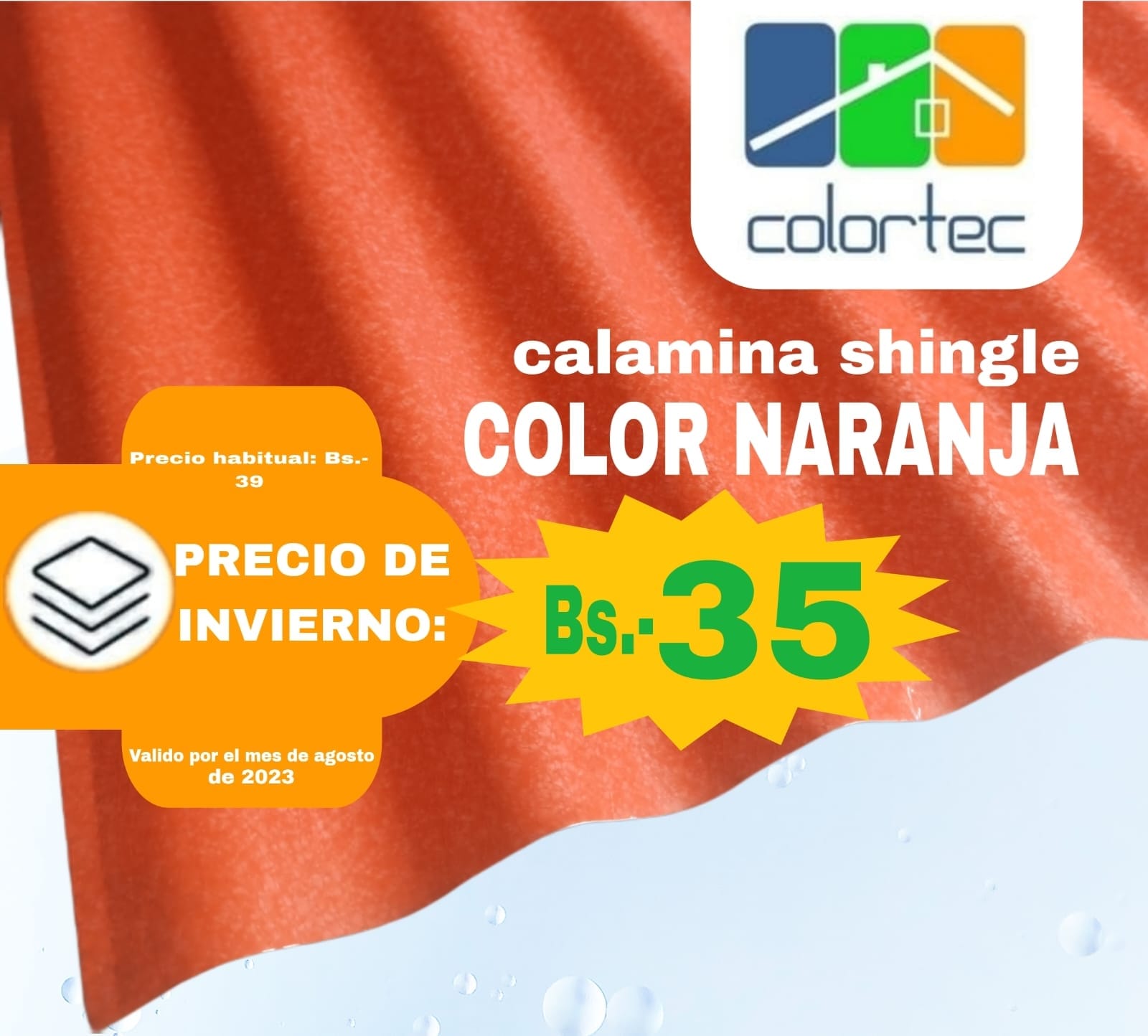 🔶CALAMINA SHINGLE 🔶... - Calaminas y Canaletas Colortec