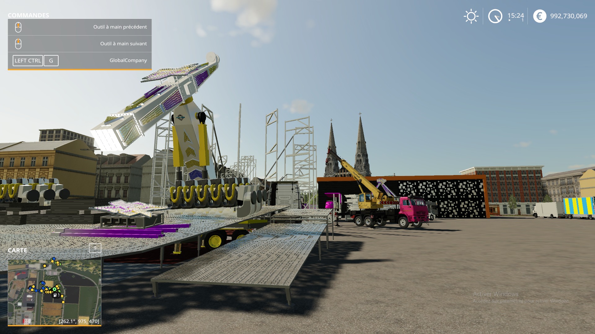 Funfair rides fs19