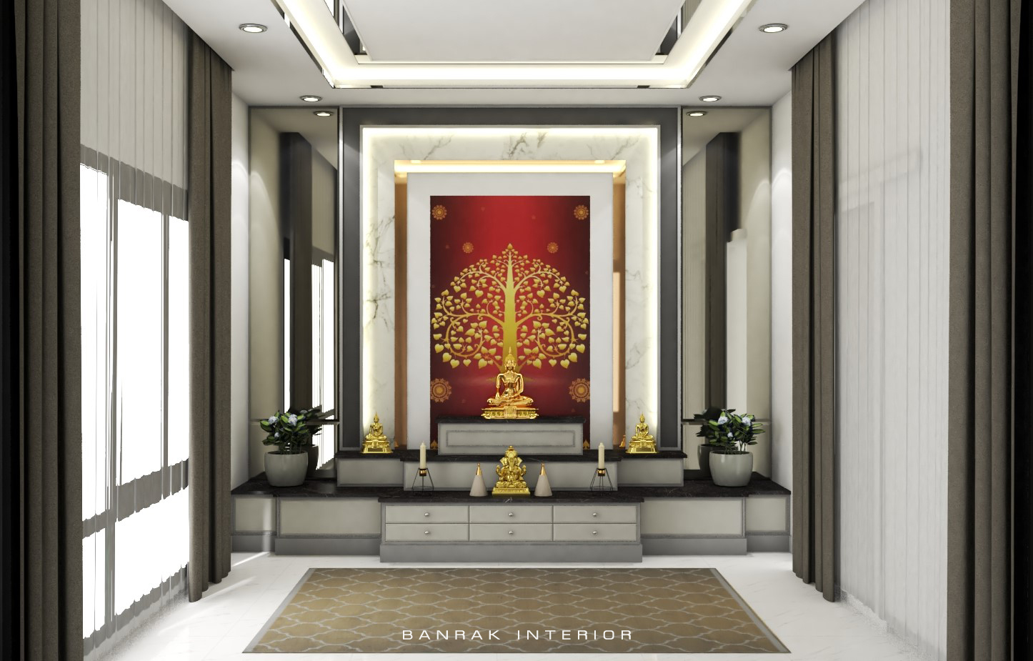 มาดูส่วนของ Buddha room #ห้องพระสวยๆ... - บ้านรักษ์ อินทีเรีย | Facebook