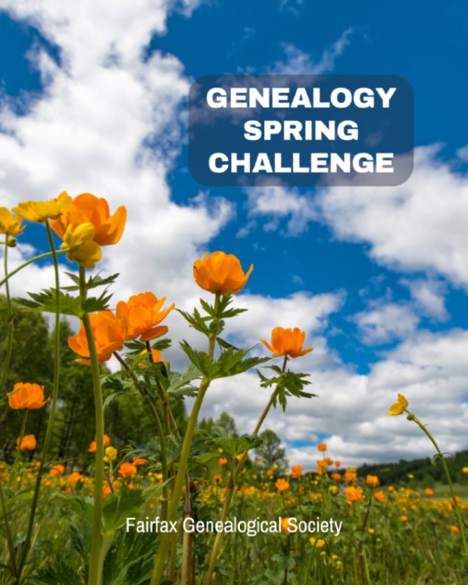 🌿 Spring Clean Your... - Fairfax Genealogical Society | Facebook