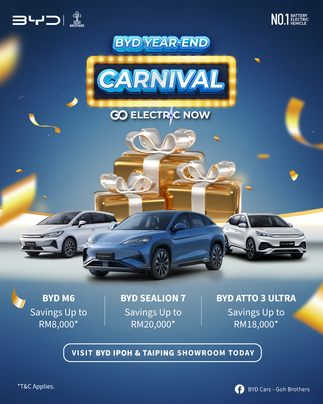 BYD - Go Electric Today with BYD! ⚡️ The BYD Year-End Carnival is here ...