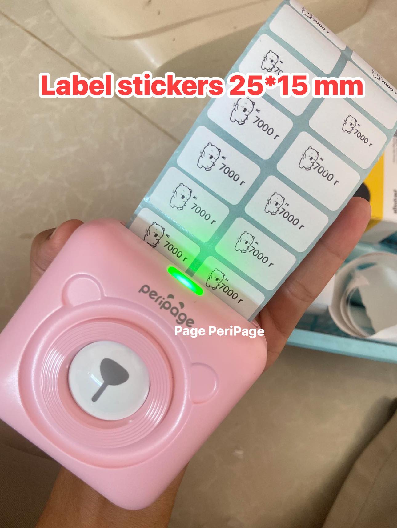 PeriPage ម៉ាស៊ីនព្រិនអត់ប្រើទឹកថ្នាំស្តុកធំនៅកម្ពុជា