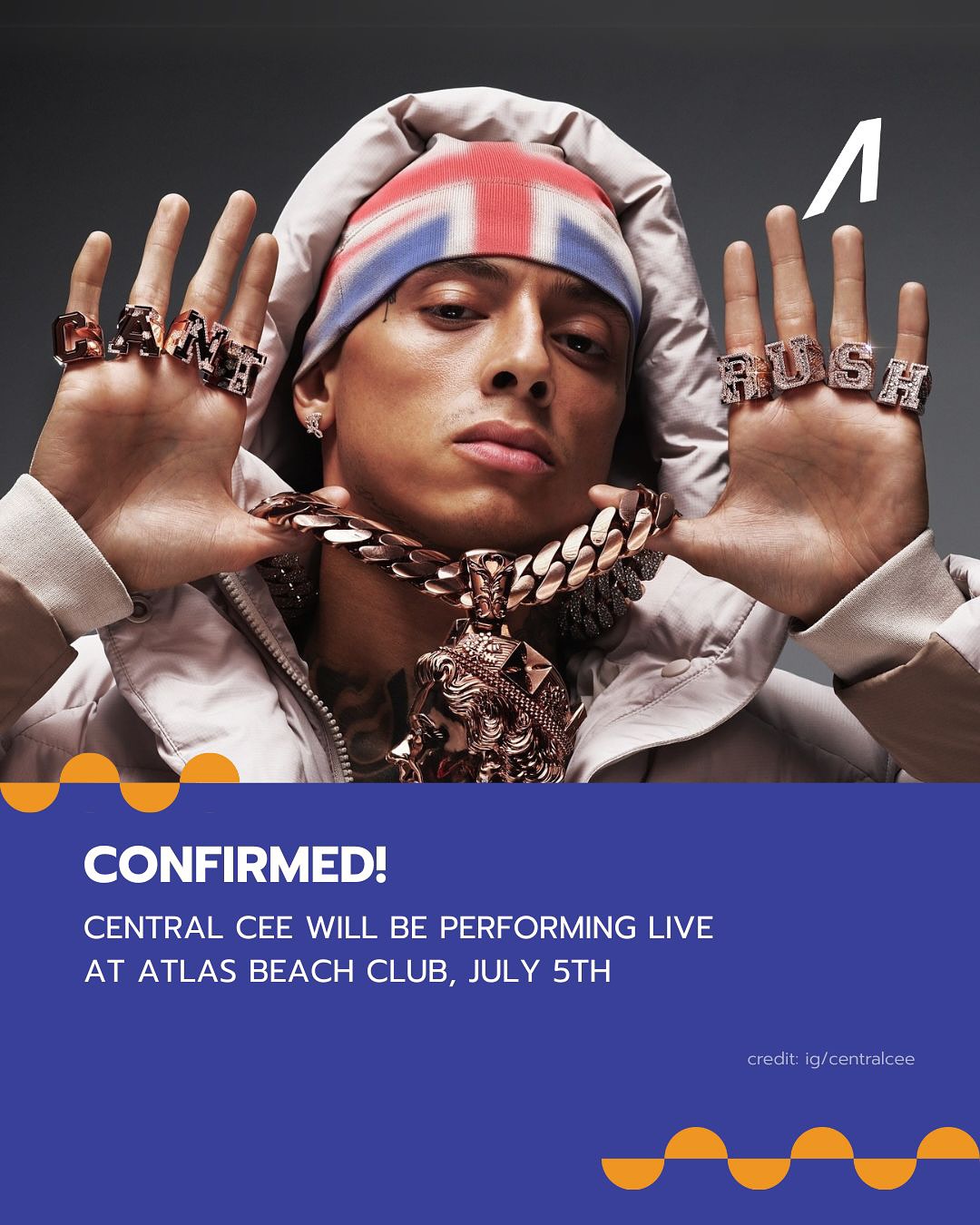 THE UK RAPPER WHO DROPPED THE VIRAL HIT... - Atlas Beach Fest | Facebook