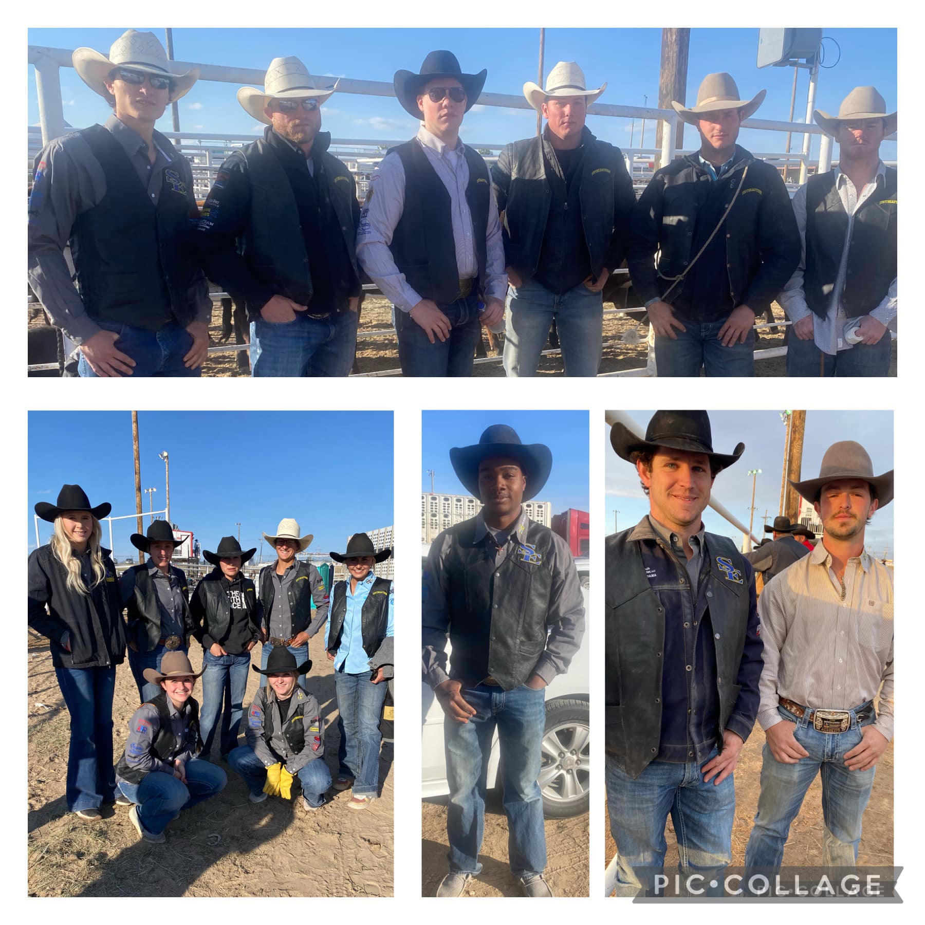 Southeastern - #SErodeo Good Luck to this crew that is short round ...