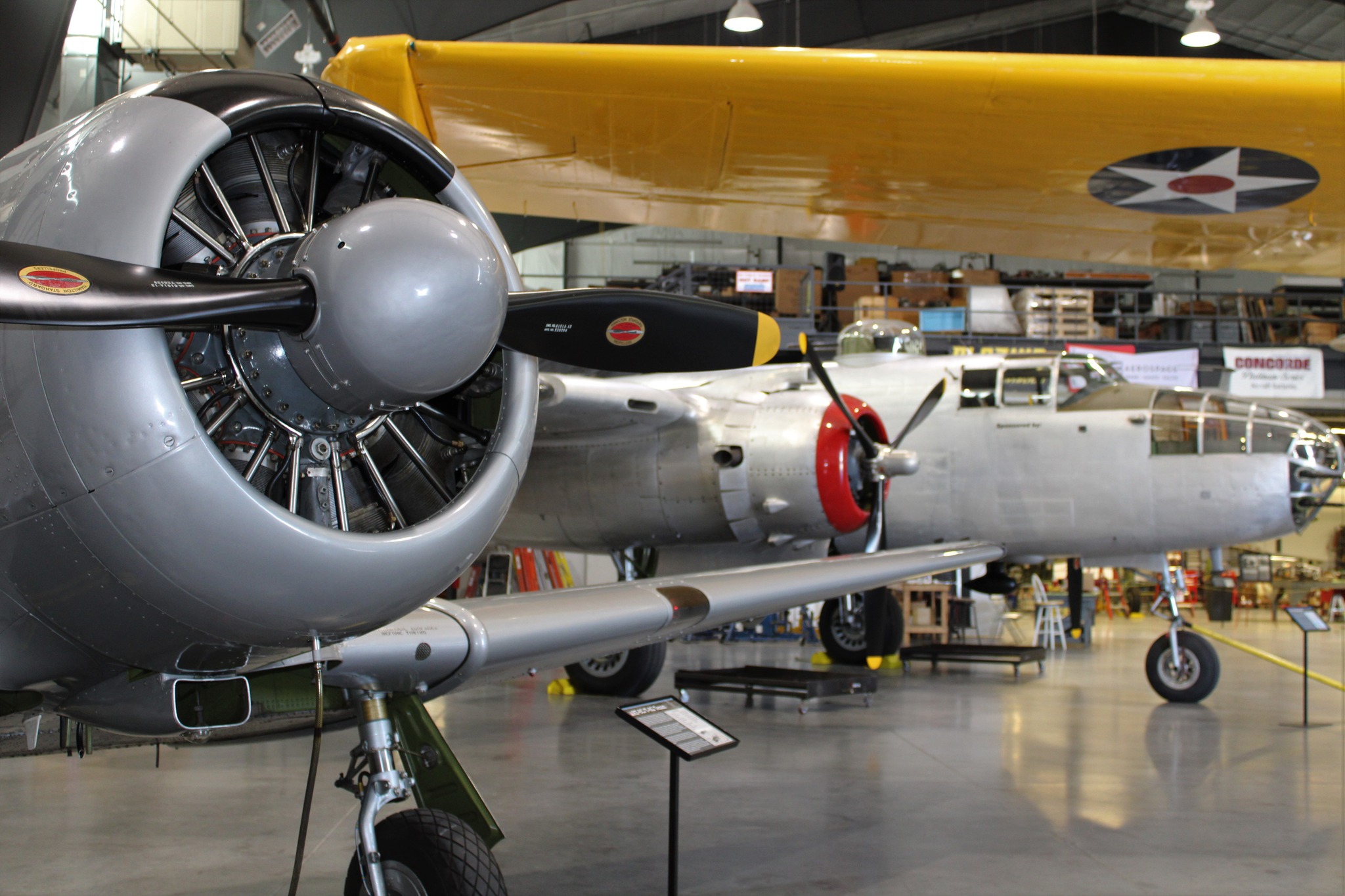 National - Three of our operational planes (from left): T-6 Texan ...