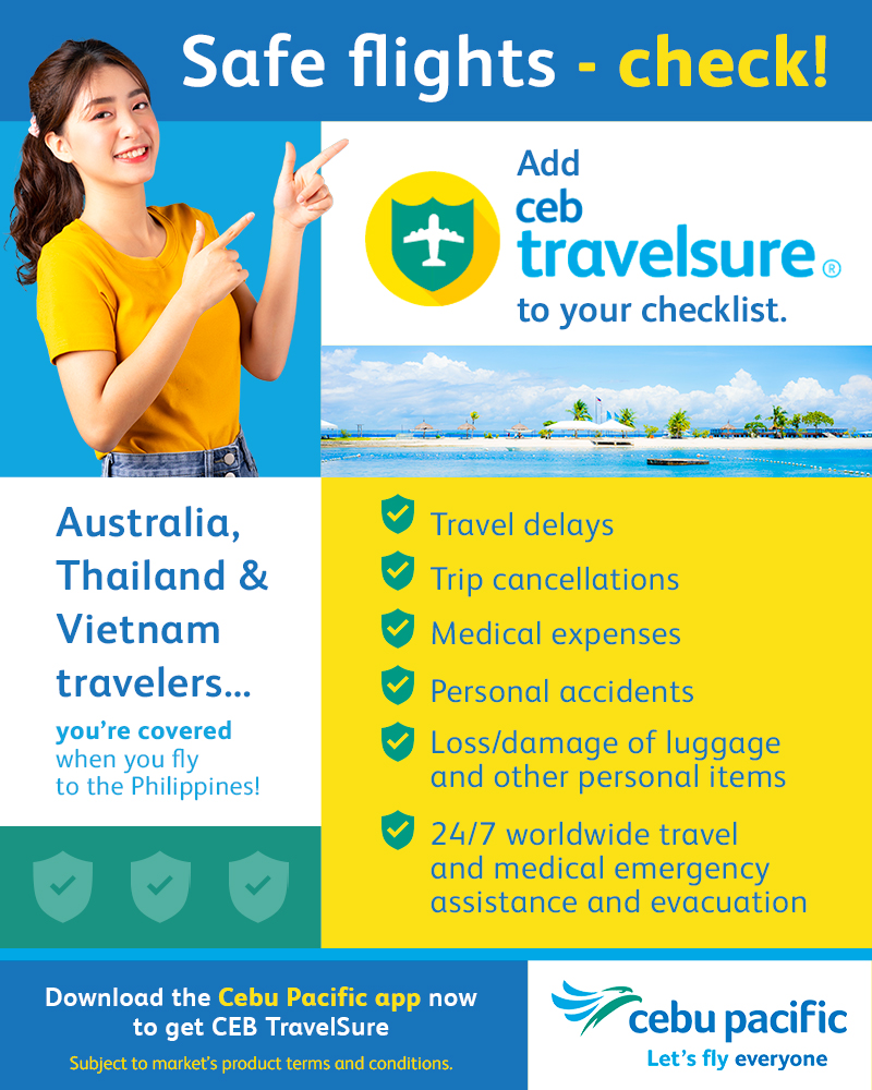 Fly safe and secure with CEB... - Cebu Pacific Air