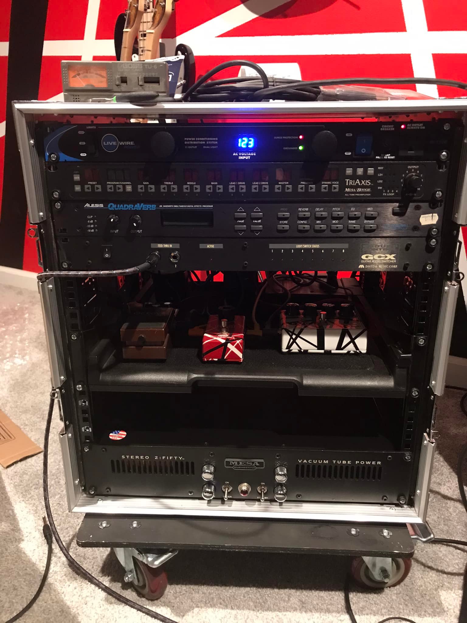 Any advice on setting up a Triaxis rack system?
