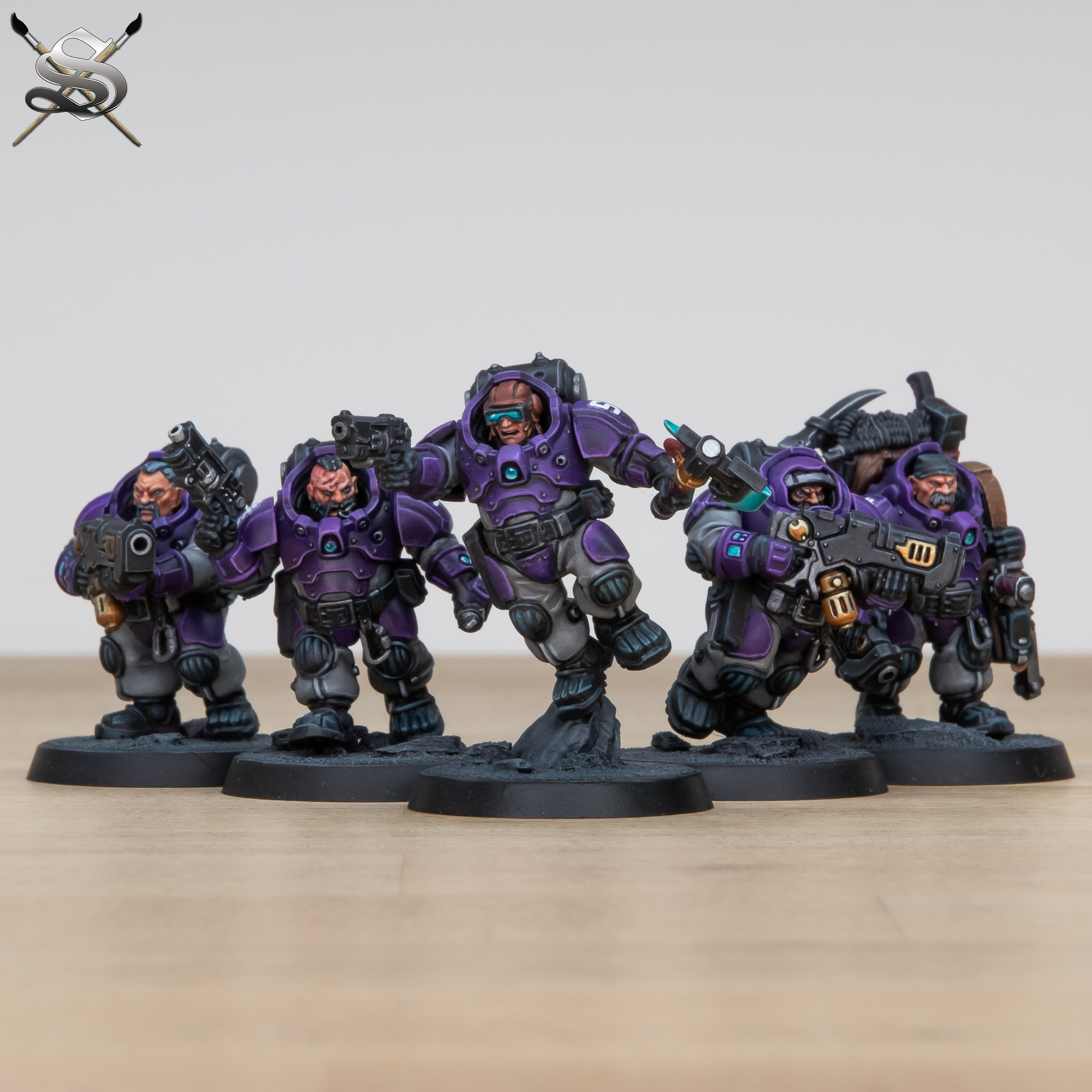 Kill Team: Hearthkyn Salvagers which we have painted for our 
