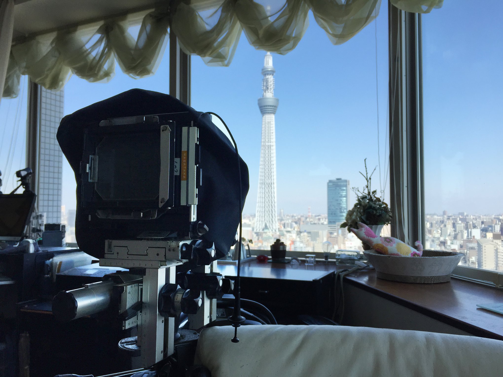 中野正貴写真展「東京」 - 新作撮影のため、とある高層マンションへ 