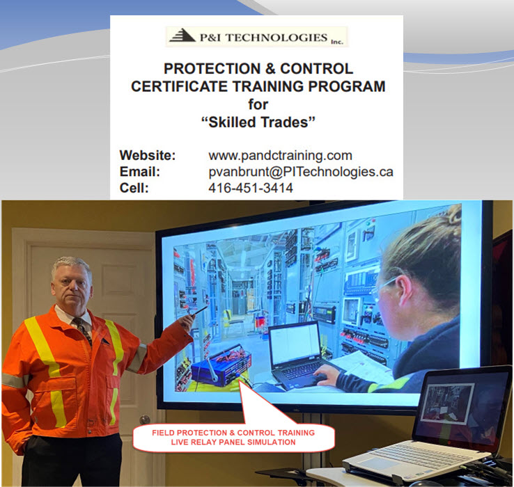 High Voltage Protection & Control Certificate Program - 100% Online