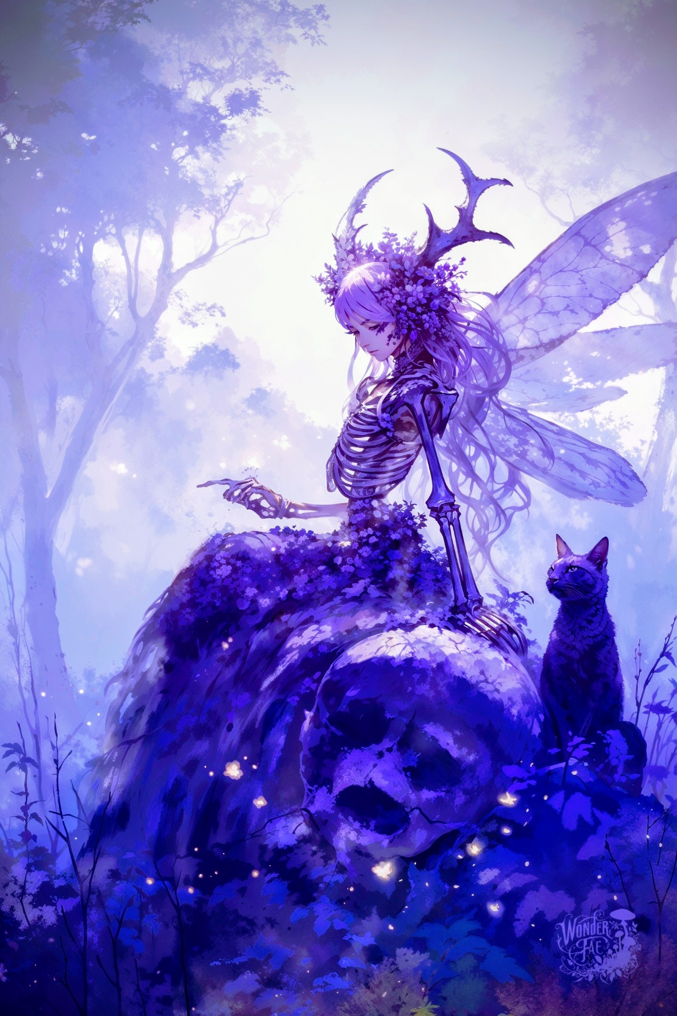 WonderFae - Good Afternoon Wonderlings 🥰 Here's a skeleton fae for our ...